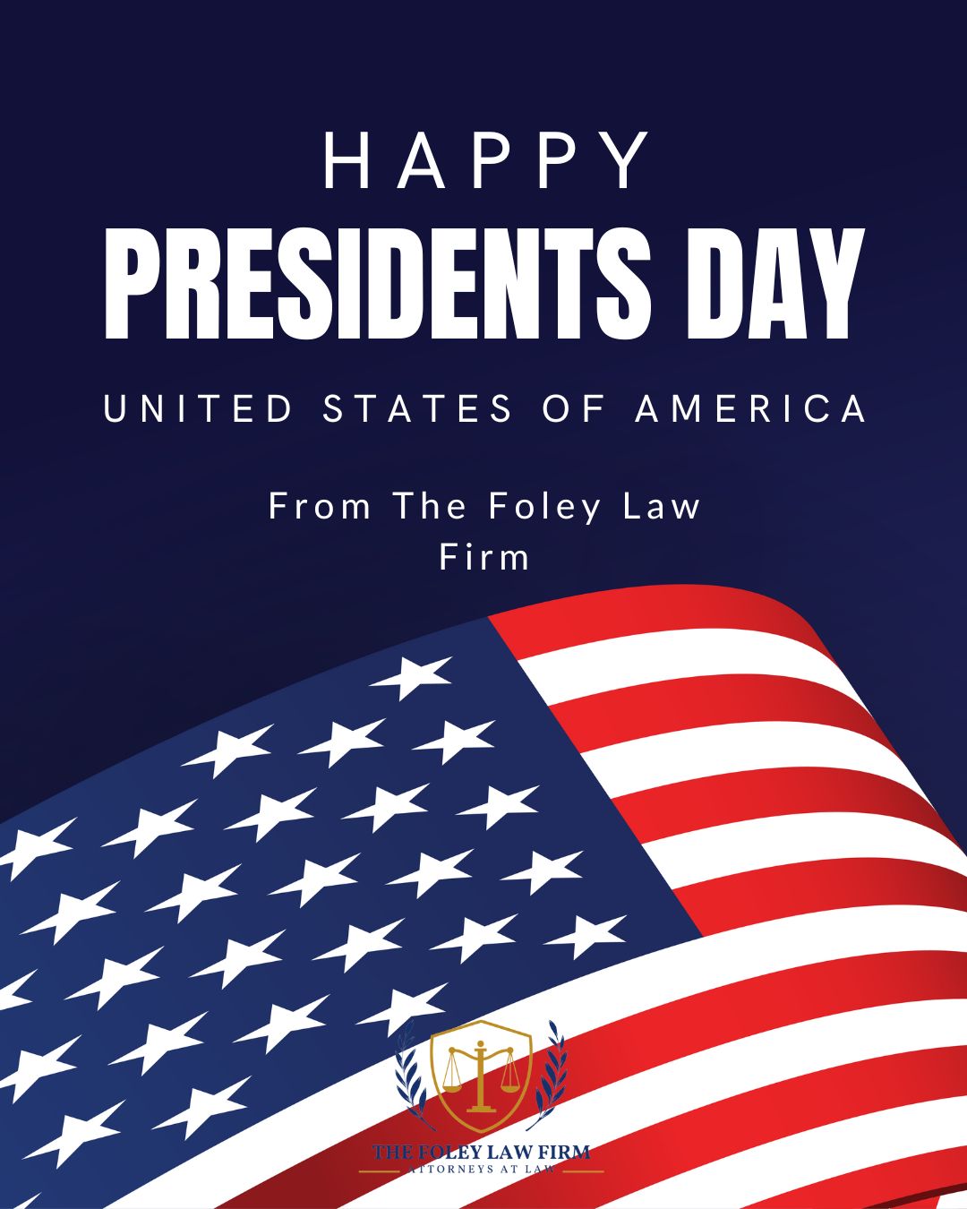 Happy Presidents' Day! 🇺🇸 ⚖️
At The Foley Law Firm, we’re always here when it matters most. 🛡️ Whether you’re facing a complex felony or a serious misdemeanor, our team is available 24/7 to defend your rights!
#TheFoleyLawFirm #PresidentsDay #defenseattorney #coloradosprings