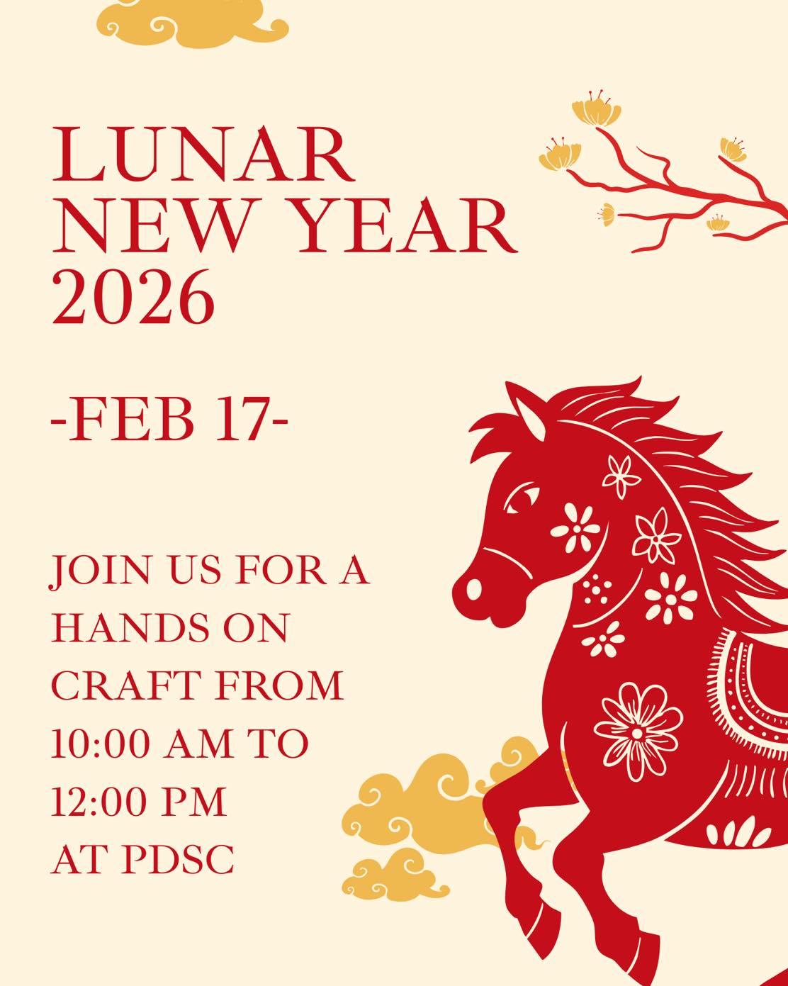 Come celebrate Lunar New Year with a hands on craft this Tuesday, Feb 17 from 10a-12p! 🐴
#pullman #moscowidaho #pullmanwashington #palousescience #palousesciencecenter