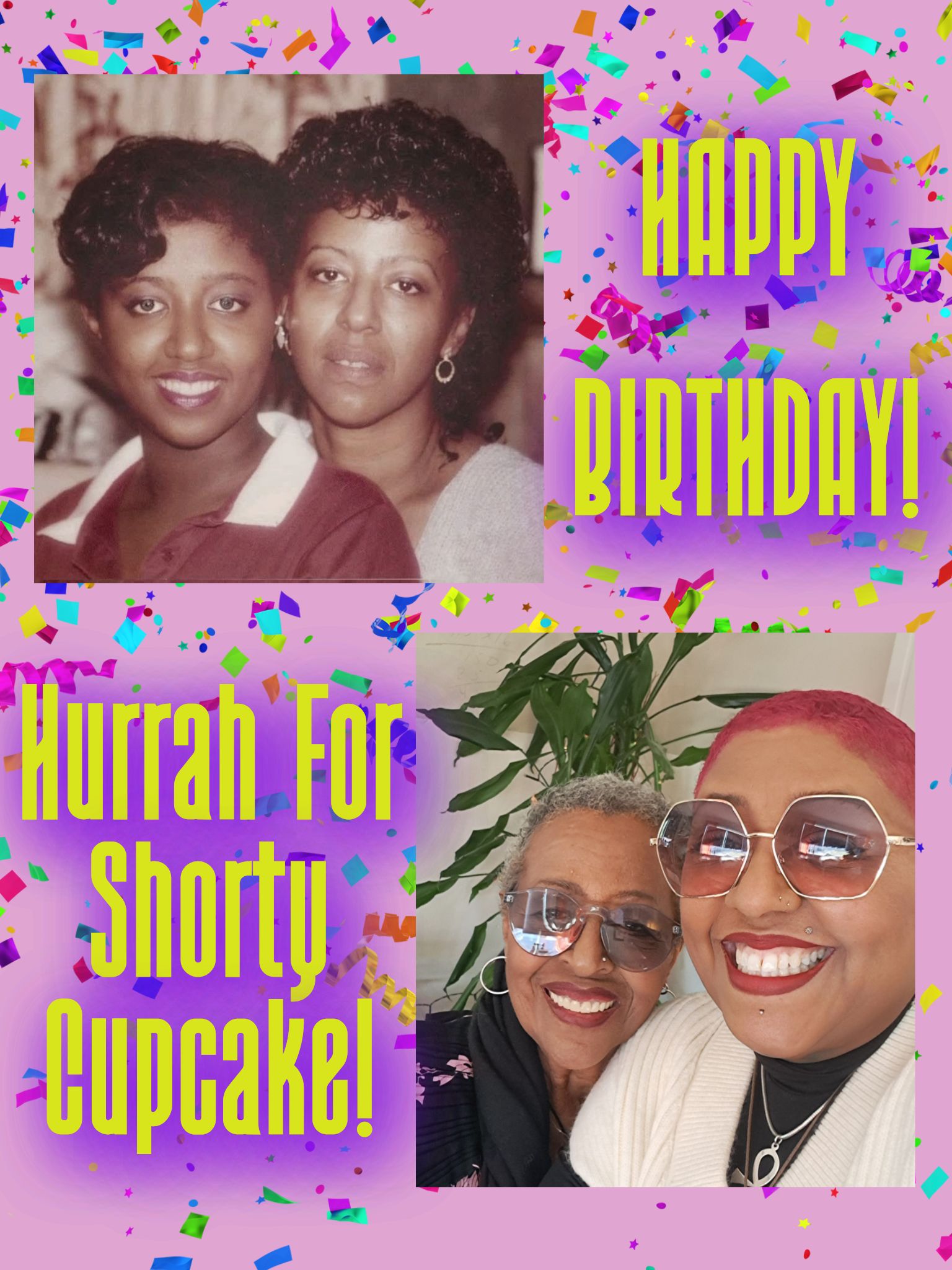 HAPPY BIRTHDAY to my Black History SHero! My mom is creative, insightful and she loves ferociously. She taught me how to live a life filled with self awareness and imagination. I'm so fortunate to have her as my mama💜 I love you, my first Valentine!💜