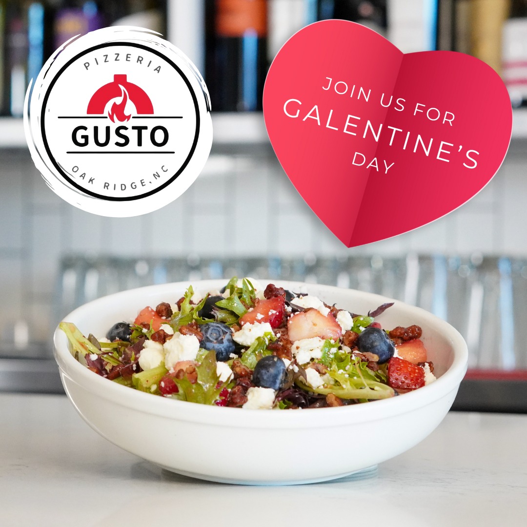 Come enjoy classic Italian flavors for Galentine's #pizza #pizzatime #OakRidgeNC #salad #foodie