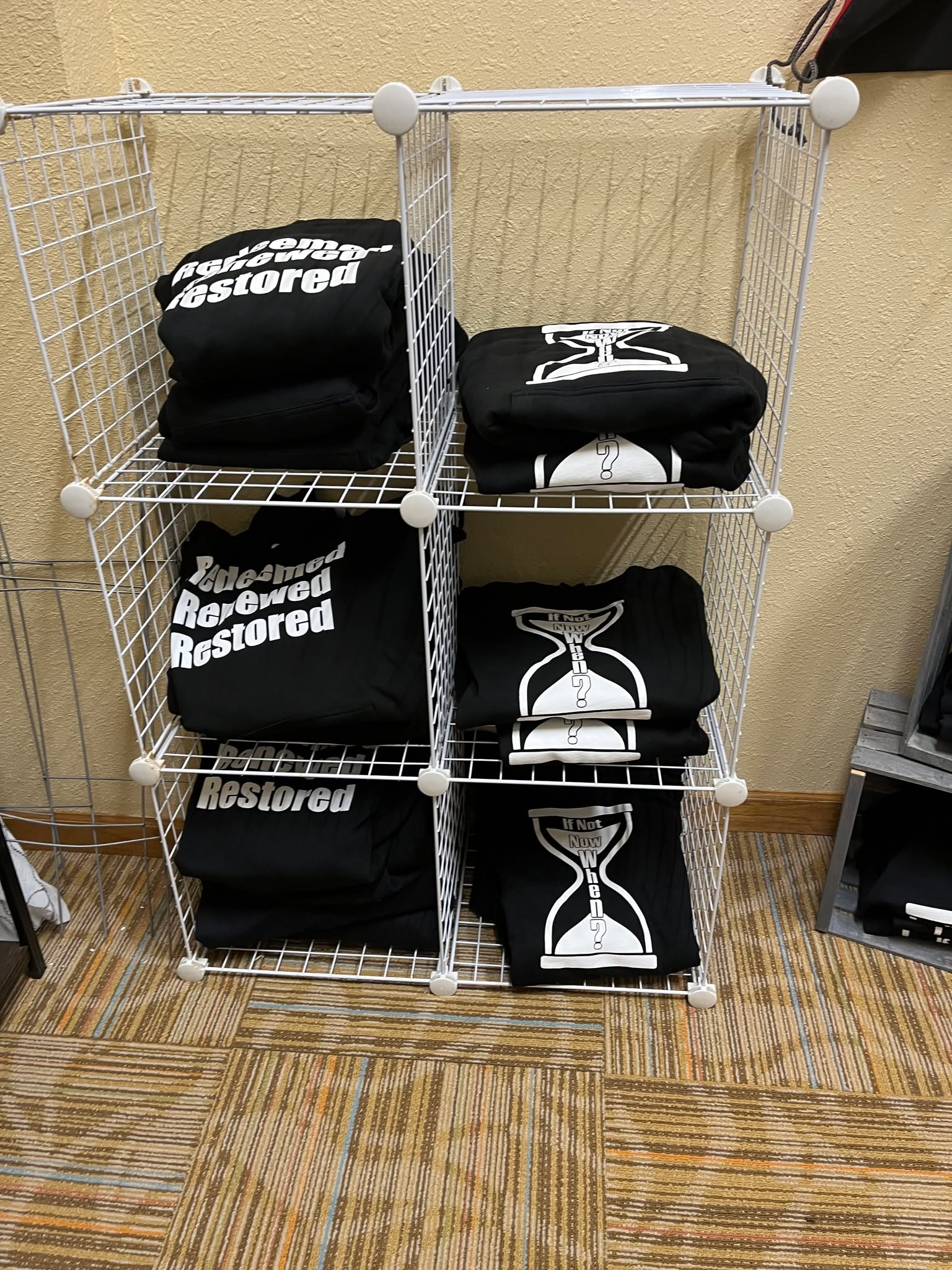 Discover Hope has a merch shop right inside the building. Have you been wanting a way to show your support. This is a great way. We have tee shirts, crew necks, hoodies, hats, coffee cups, bracelets, pens, and notebooks. Stop in today and check it out.
#DH517 #discoverhope #discoverhope517 #DHmerch #ChristianMerch