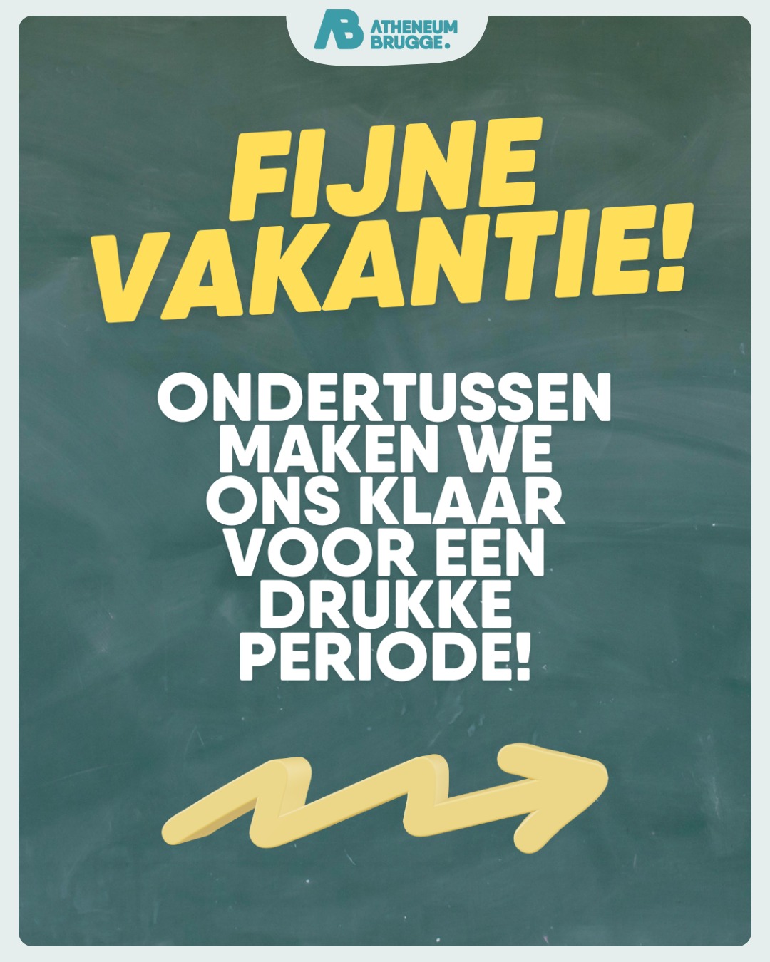De krokusvakantie staat voor de deur, tijd om te genieten van rust en/of skilatten! Ondertussen maken we ons klaar voor een drukke periode, waarbij de acterende leerlingen van schooltheater 'Happy Ending' zelfs de hele week op school repeteren. Zin in!
—
#ikbeneenatheneeër #fieroponsgo #samenlerensamenleven