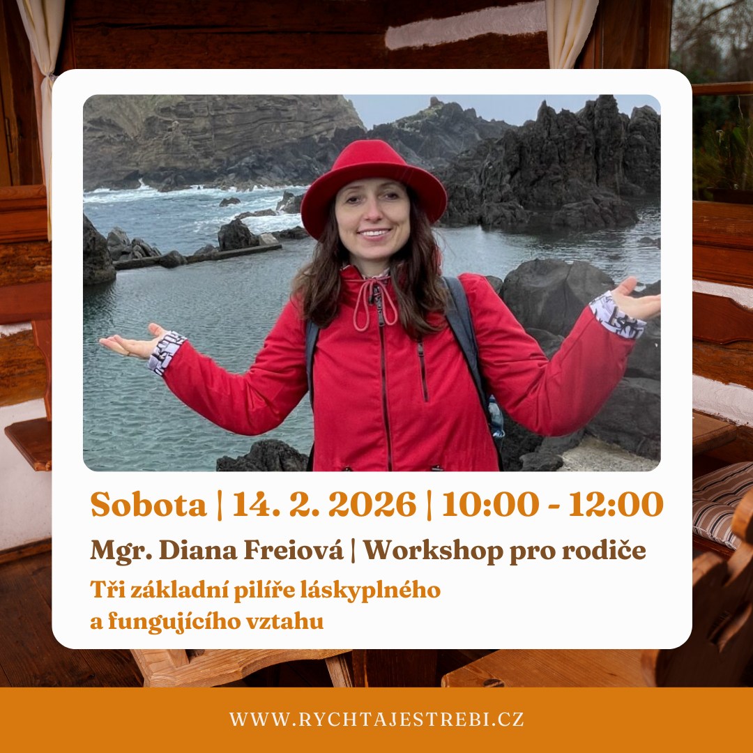 Valentýnský víkend na Rychtě nabídne workshopy, tvořivé dílny pro děti i dospělé, hudbu i autorské čtení.
Představíme vám všechny body programu. Začínáme sobotním dopolednem:
🕙 14. 2. 2026 | 10:00–12:00 | Workshop pro rodiče
Mgr. Diana Freiová – Tři základní pilíře láskyplného a fungujícího vztahu
Interaktivní workshop a beseda s Dianou Freiovou nabídnou bezpečný prostor pro rodiče i všechny, kdo chtějí budovat zdravé vztahy.
Více zde: https://www.rychtajestrebi.cz/podrobnosti-o-ud-losti/valentynsky-vikend
Rychta Jestřebí - tady je ten pocit.
