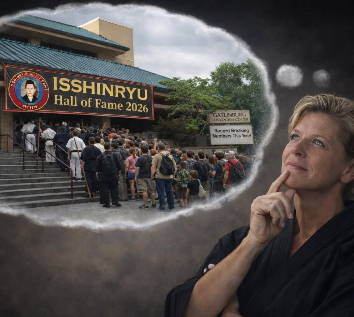 Picture it…Gatlinburg…2026
Imagine walking in and seeing lines out the door.
That’s not hype.
That’s vision.
Now let’s make it reality.
If you believe in the future of Isshinryu, don’t sit back.
Register early.
Reserve your rooms.
Organize your team.
Show up in force.
Record-breaking numbers don’t happen quietly.
They happen when leaders step up.
July 17–18, 2026
Isshinryu Hall of Fame
Gatlinburg, TN
Let’s pack this place.
Www.theihof.com to register!