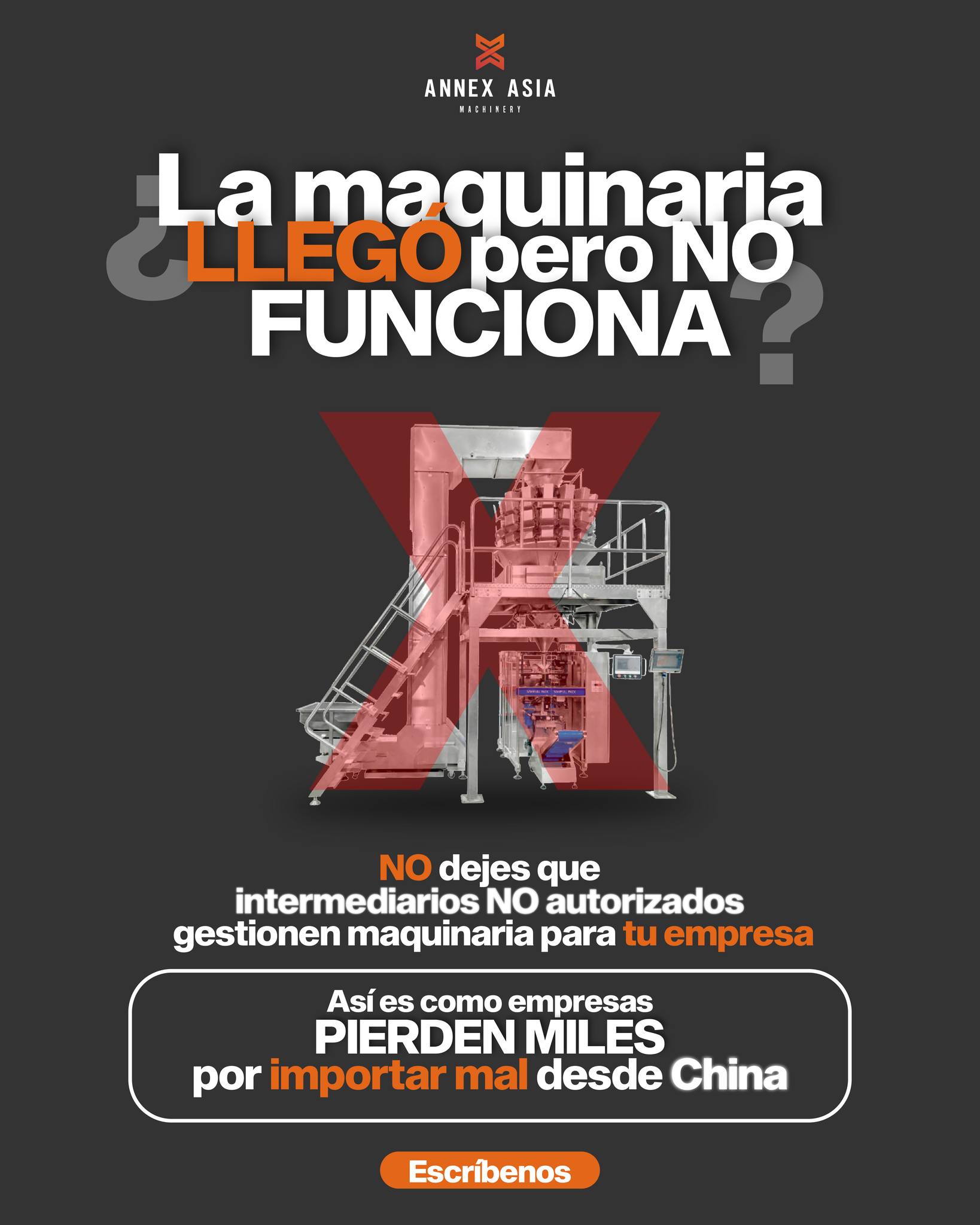 El error más común es importar sin validar antes al proveedor, las especificaciones reales y cómo responde la máquina con el producto final. Ahí es donde se pierden tiempo, dinero y continuidad operativa.
En operaciones grandes, esto se revisa antes de autorizar la compra.
No cuando la máquina ya está en planta.
Si lo necesitas, escríbenos.
