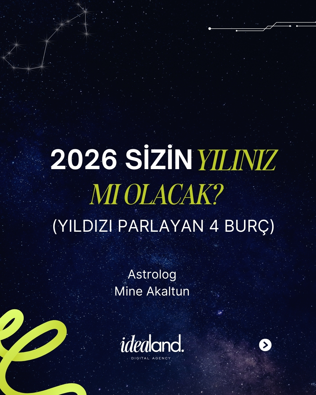 2026’nın Enleri: Şans, Kariyer ve Büyük Dönüşüm
2026 yılı, gökyüzündeki majör gezegen geçişleriyle bazı burçları zirveye taşımaya hazırlanırken, bazıları içinse köklü bir değişim dönemini başlatıyor. Gökyüzünün bu rehberliği, yıl boyunca atacağınız stratejik adımlarda yol gösterici birer ipucu niteliği taşıyor.
Kendi potansiyelinizi keşfetmek ve 2026’nın getireceği fırsatlara uyum sağlamak için bu rehberi kaydedebilir, ajandanızı planlamaya şimdiden başlayabilirsiniz.
Siz 2026’da en çok hangi alanda bir atılım bekliyorsunuz? Yorumlarda buluşalım. 💬
#astroloji