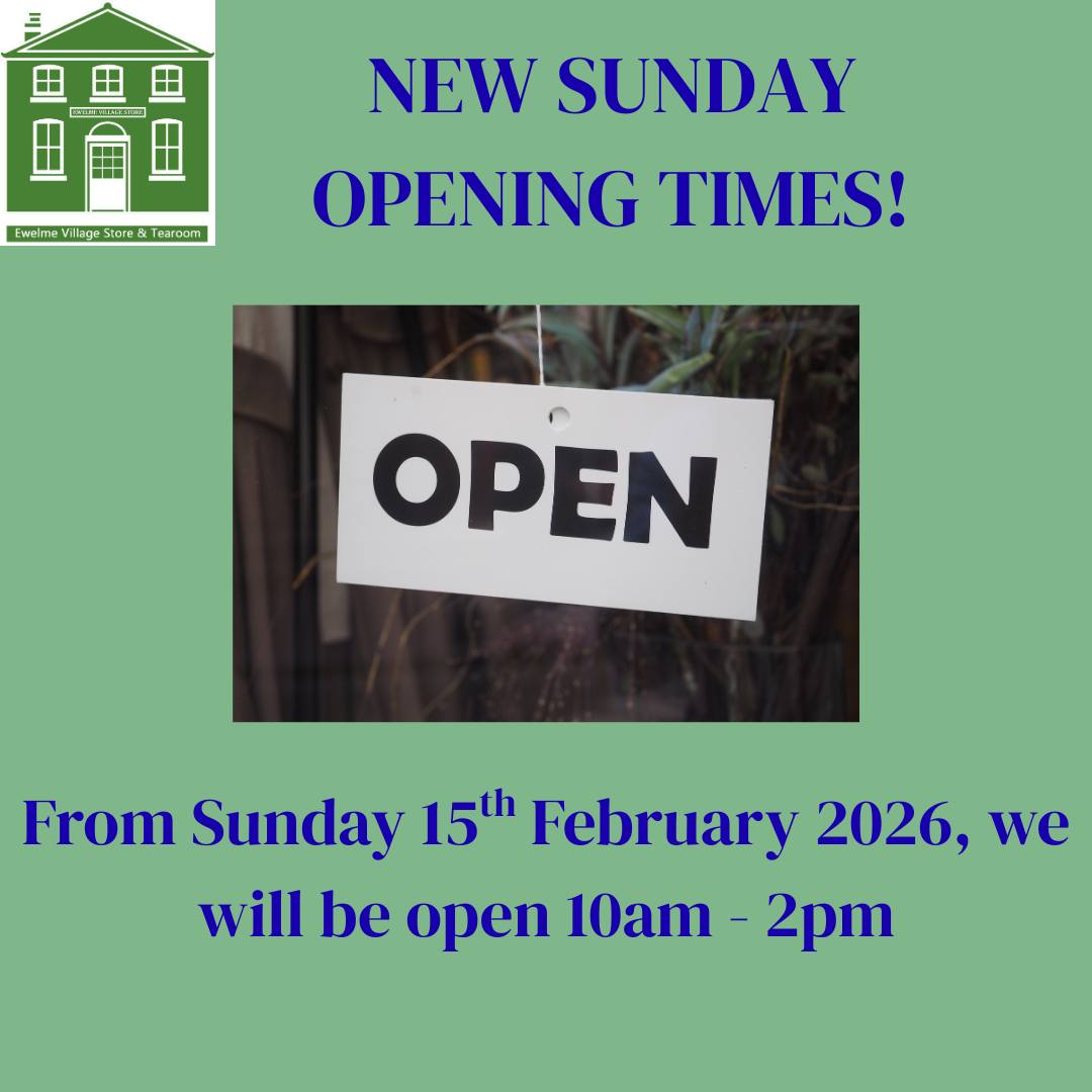 📣ANNOUCEMENT!📣
From this Sunday, 15th February 2026, we will be open from 10am to 2pm on Sundays.
A bit of a lie in, and then more time to come down to the shop for a brunch/lunch from our fabulous tea room! Let someone else take care of the bacon butties and coffee! ☕🥪
#sundayhours #sundaybrunch #localshop #shoplocal