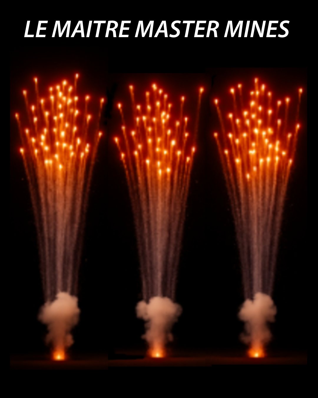 NEW Le Maitre Master Mines!
Built for precision, every shot delivers reliable, consistent height and bold, vibrant colour. Available in heights from 15ft to 60ft, making them ideal for different stage sizes. Choose from a wide range of colours, with tail options available on most variants.
Get in touch with Just FX to check availability and add Master Mines to your next show.
#pyro #pyrotechnics #lemaitre