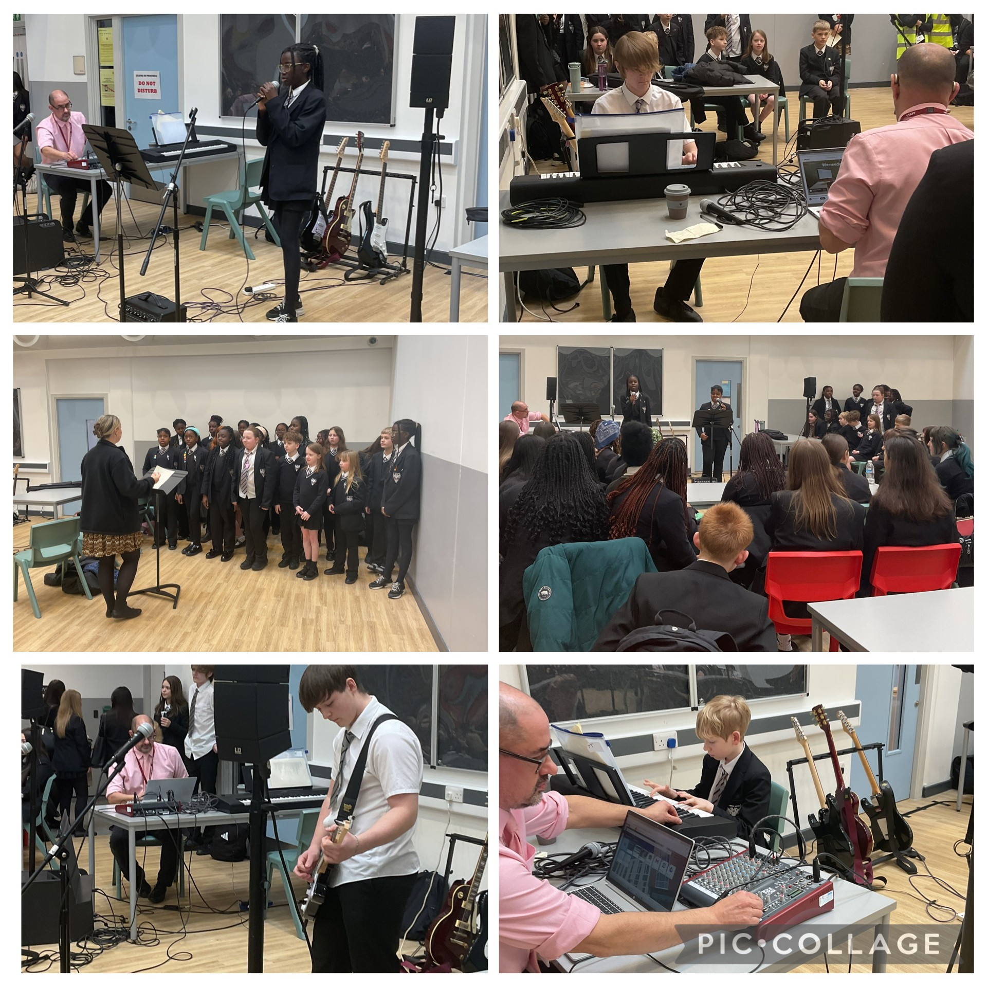 Another wonderful end to a very successful and busy half term with our ever popular LRC concert!
Well done to all who took part, it was fantastic to hear our students singing along together! #lovelearnlead #putstambrose1st #lrcconcert #endofhalftermfun