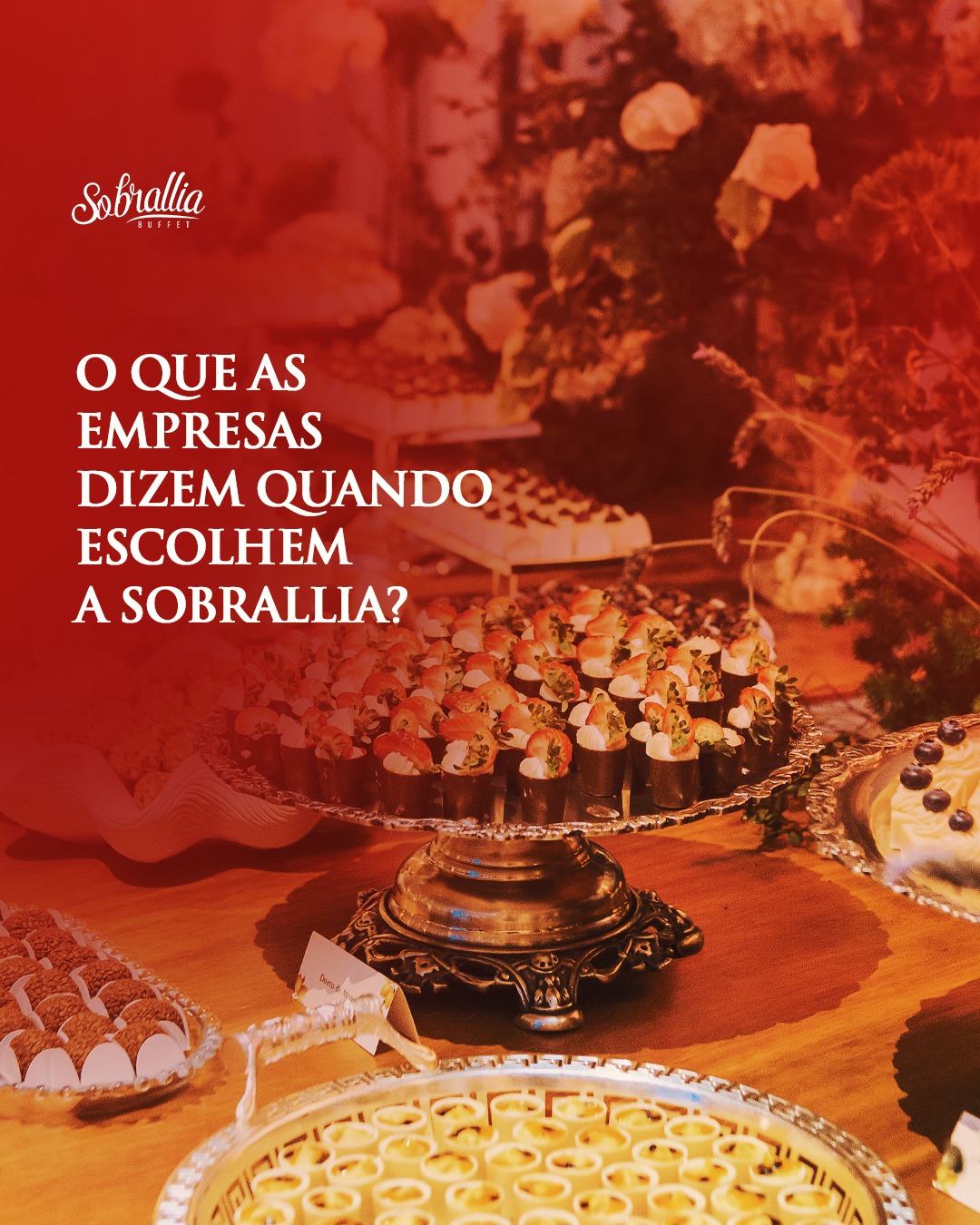 No corporativo, não basta servir bem, precisa ser impecável! ✨
Nossos clientes valorizam pontualidade, qualidade e um atendimento que resolve. Quer uma proposta para o próximo evento da sua empresa? Chame no WhatsApp.