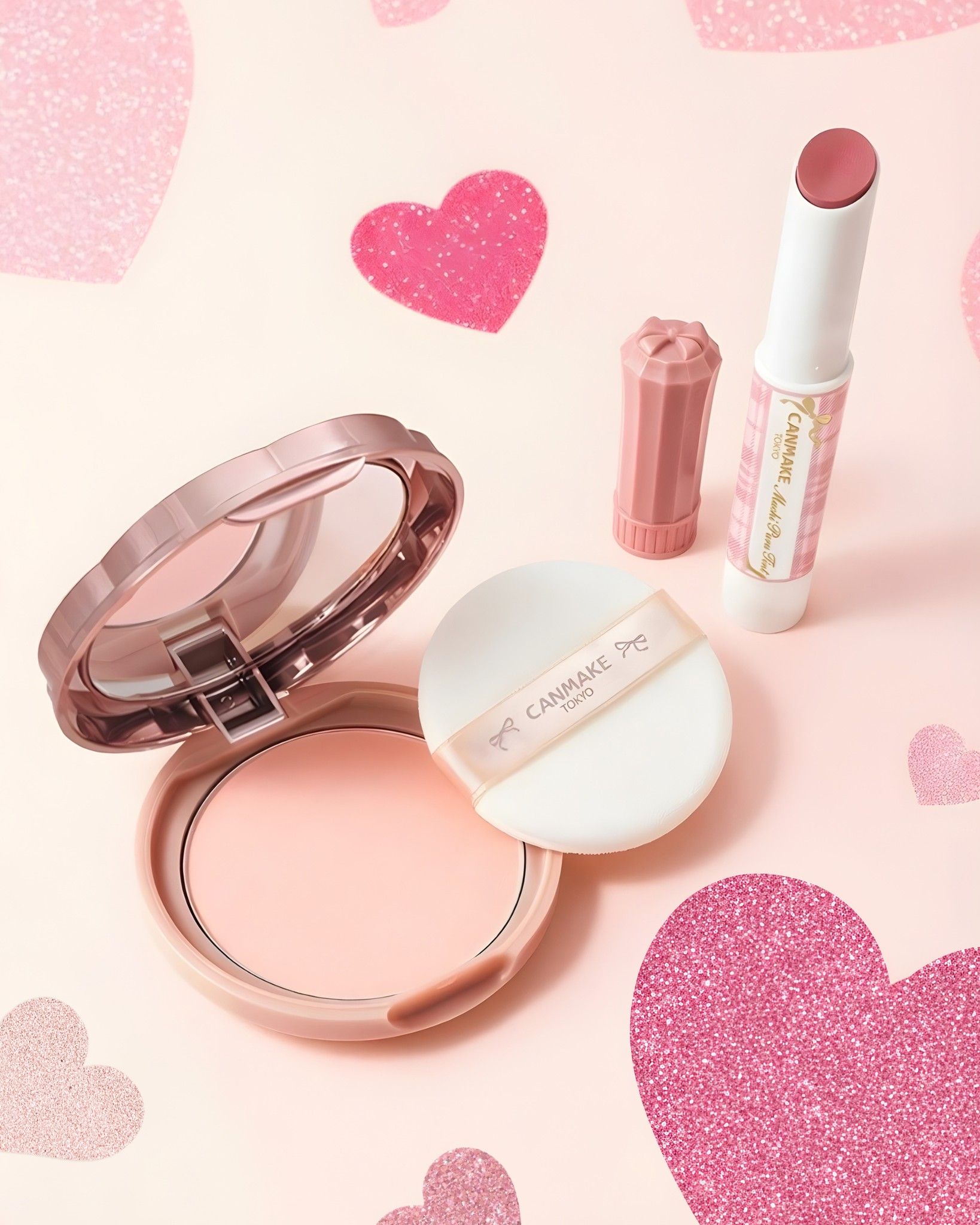 Your Valentine’s Day essentials 💕 keep the Mini Marshmallow Finish Powder and Muchi Puru Lip in your purse to keep your look sealed and sweet all day. Happy Valentine’s Day, CANMAKE girlies! 💖 shop them now at our official website: canmakeph.com 💻