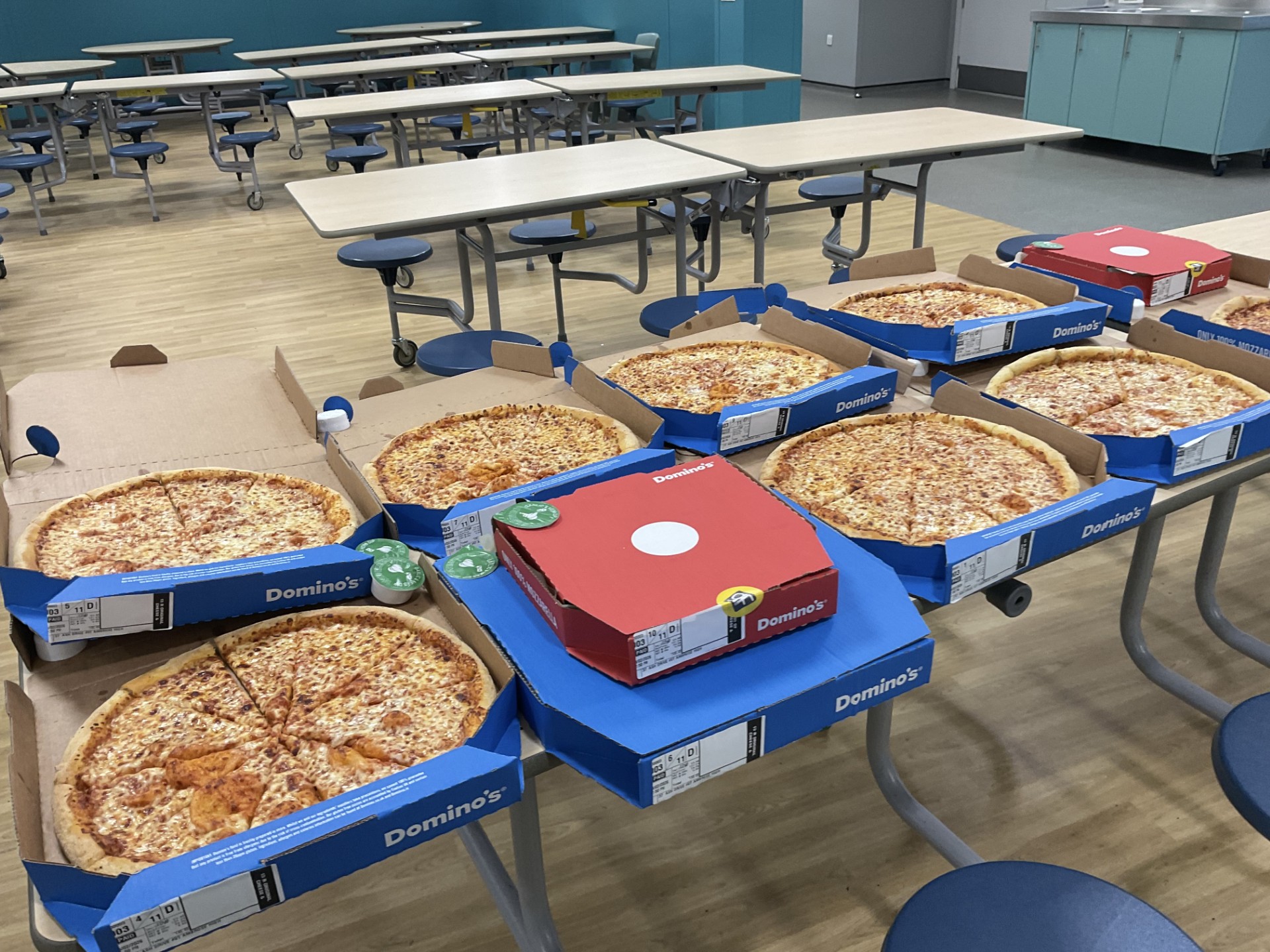 Well done to those students who have enjoyed pizza for lunch today in recognition of their exemplary attitudes to punctuality and attendance. We are so proud of you all!
#lovelearnlead #putstambrose1st #pizzalunch🍕