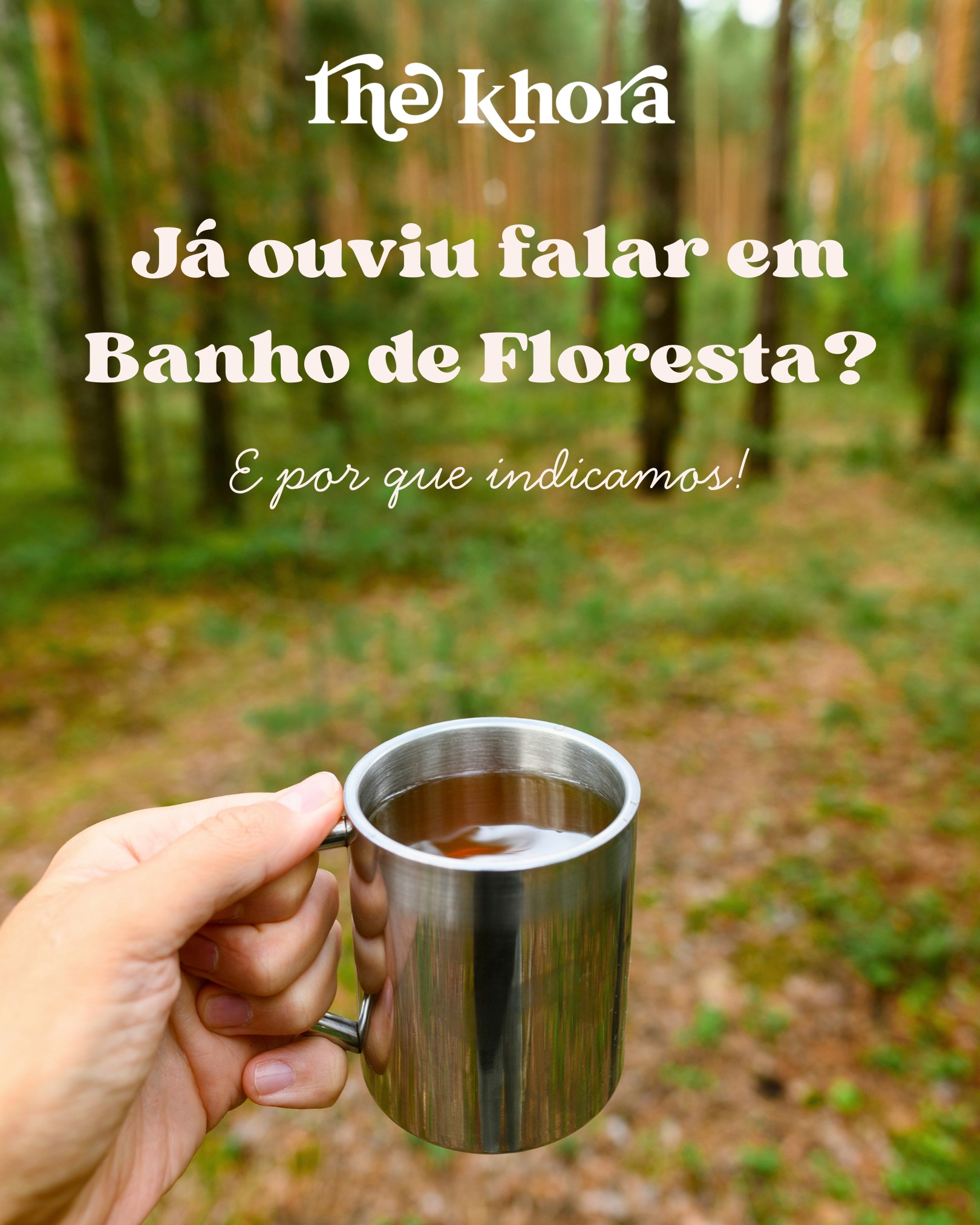 O Banho de Floresta é uma técnica científica de saúde preventiva, criada no Japão, que cabe na rotina urbana. Ao respirar perto das plantas, absorvemos fitoncidas que baixam o estresse e fortalecem a imunidade. É viver a natureza, recarregar as energias e respirar em outro tempo.
Prepare seu blend favorito, encontre o espaço verde mais próximo e permita-se apenas ser. O mundo pode esperar vinte minutos. 🌿
Salva esse guia para o seu próximo momento de respiro.
#TheKhora #TeaLover #Cha #Tea #The #Te #FilosofiaDoCha #Autocuidado #Pausa #Respirar#BanhodeFloresta