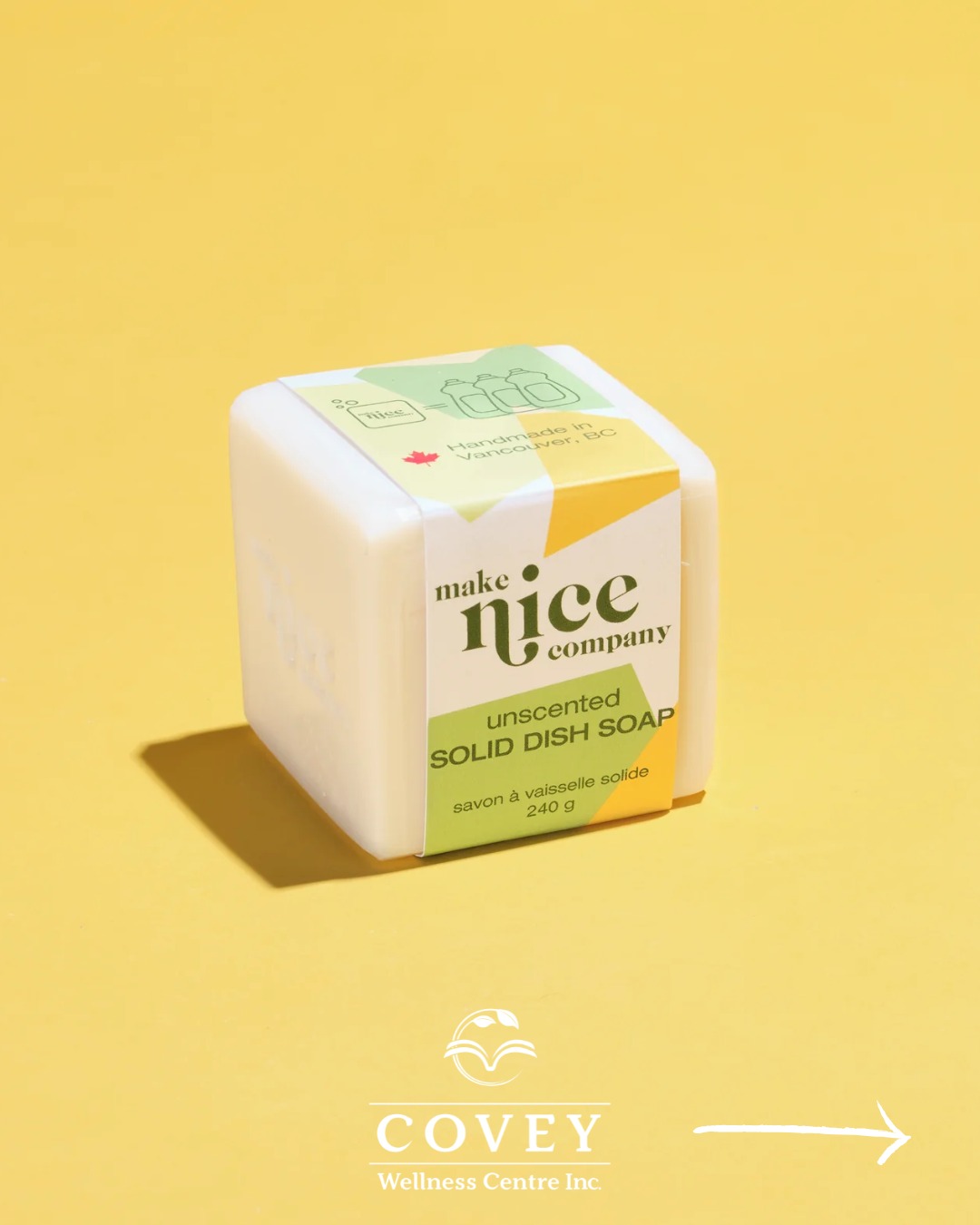 โจ New Products in Store! โจ
Weโre excited to welcome Make Nice Company Dish Soap, along with their 100% biodegradable scrubber brush and plastic-free soap tray made from plant-based materials.
๐ค Why we love these products
Did you know many conventional dish soaps contain harmful toxins that can leave residue on your dishes? Make Nice Companyโs 100% natural solid dish soap is a cleaner choiceโfor you and your home. Plus, one solid cube replaces up to three bottles of liquid soap. A win for your sink and the planet.
๐ฟ Why we love this brand
Make Nice Company is a woman-owned, Vancouver-based business creating small-batch, low-waste cleaning essentials. They believe everyday routines can be an opportunity to care for both peopleโs homes and the planet. Their products are vegan, palm-free, scented only with essential oils, and proudly cruelty-free and Leaping Bunny Certified.
Unscented Solid Dish Soap $16.50
Scrubber Brush $12.00
Soap Tray $20.00