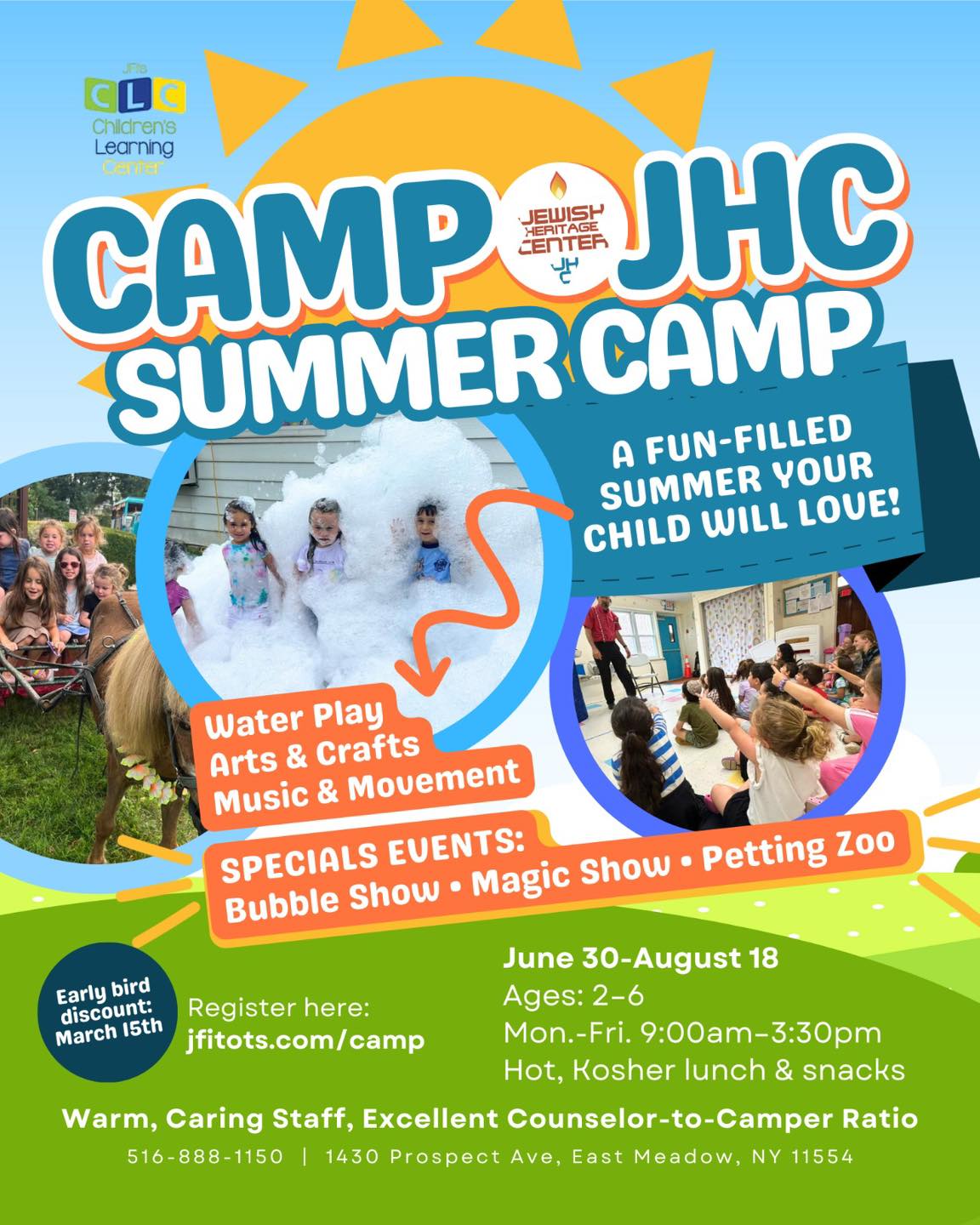 We are so excited to announce that summer camp enrollment is now open! ☀️