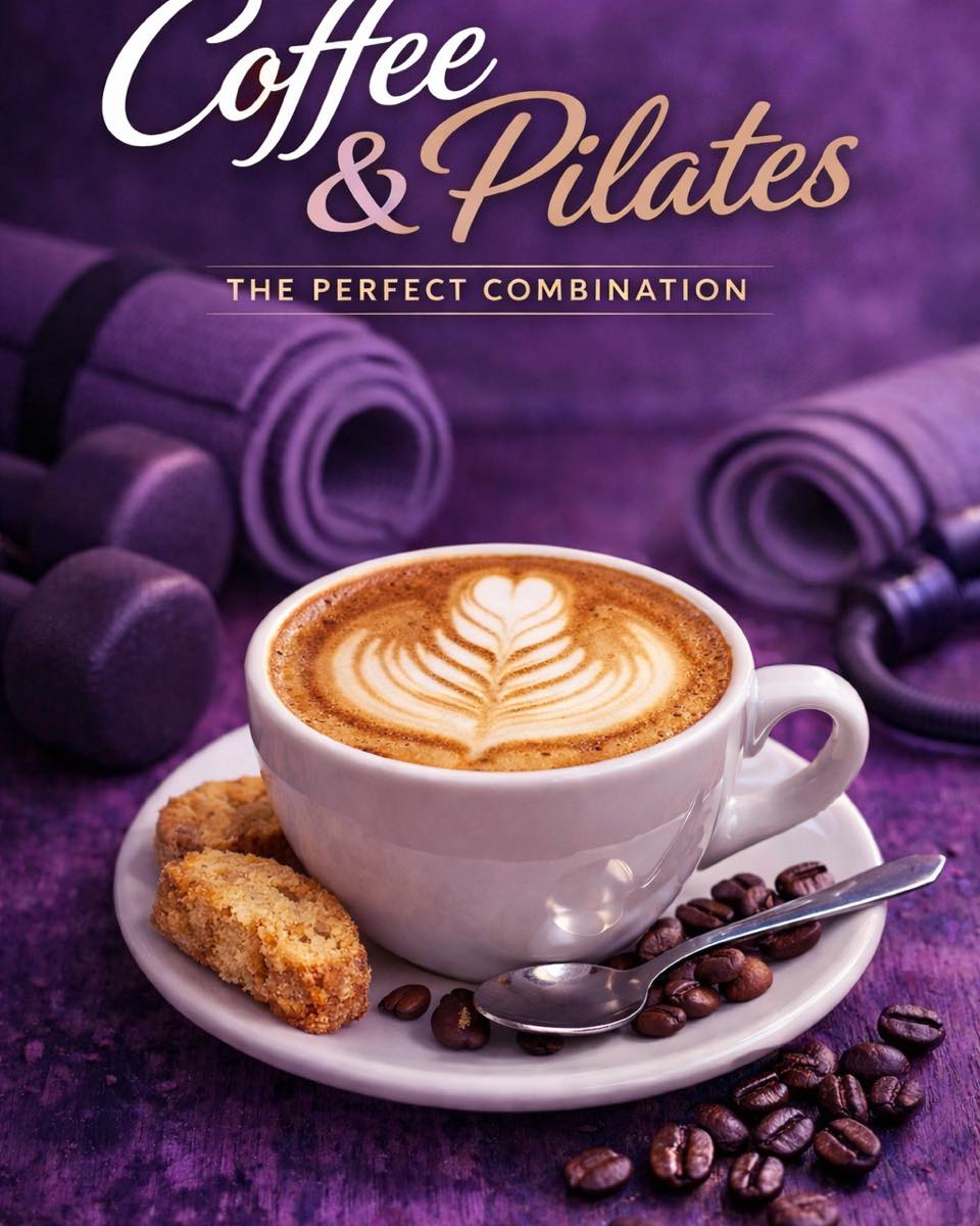 ✨ Coffee & Pilates Thursday in Vic Ryn! ✨🧘♀️
Join us this Thursday at Vic Ryn Spaces for your midweek movement boost — and enjoy a FREE coffee when you book a class!
🕥 10:15 AM — Reformer Pilates
🕦 11:30 AM — Pilates Class
Move, stretch, strengthen, then stay and sip with us. The perfect way to start your Thursday!
Call us on 07400764656
Or link in the bio