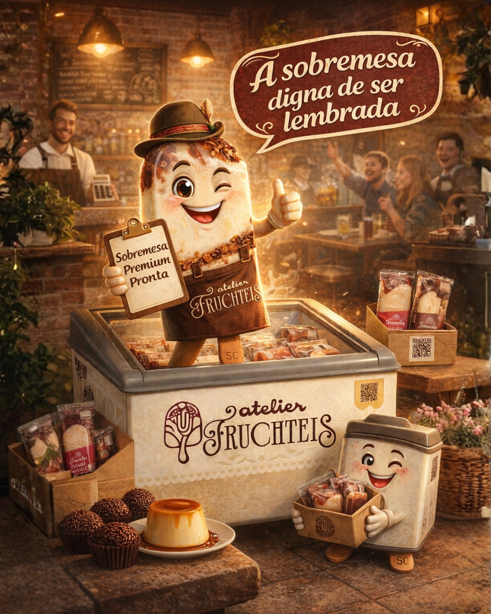 Entramos na trend e o GPT criou o Fruchito!
Agora queremos saber: o que vocês acharam dele? 👀💬
Aprovado ou aprovado? 😄