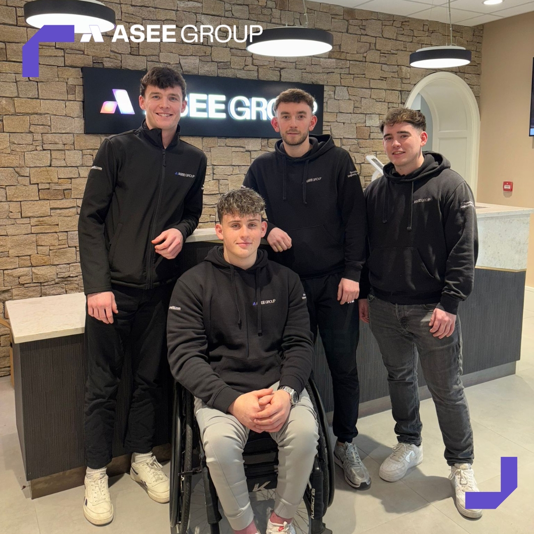 As last week was National Apprenticeship Week, it felt especially fitting to welcome two work placement students to ASEE Group last week 👏
Ronan, who is currently studying Construction and the Built Environment at @southernregionalcollege , spent the week gaining experience across several departments in our HQ. We also welcomed Patrick, a 5th year student from @stjosephscrossmaglen , who was keen to experience Electrical Engineering and gained a real feel for what day-to-day life in the role involves.
It was a pleasure having both Ronan and Patrick with us, and we hope the experience has helped them as they think about their future careers, thank you for choosing ASEE Group for your placements💜👨🏼💻
#NationalApprenticeshipWeek #WorkPlacement #EngineeringCareers #FutureTalent