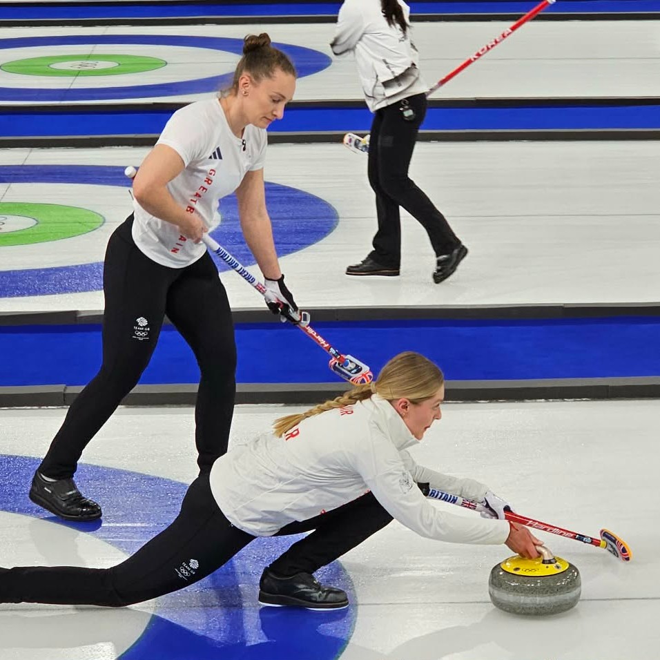 It’s been a tough start for the GB women. See if they can get the first W on the board in their match at 8.05am v Canada. Then see if the men can bounce back from yesterday's last stone loss with their fourth match v Czechia at 1.05pm. If you miss the matches live, there will be highlights on the BBCiplayer 📸 Pete Braithwaite