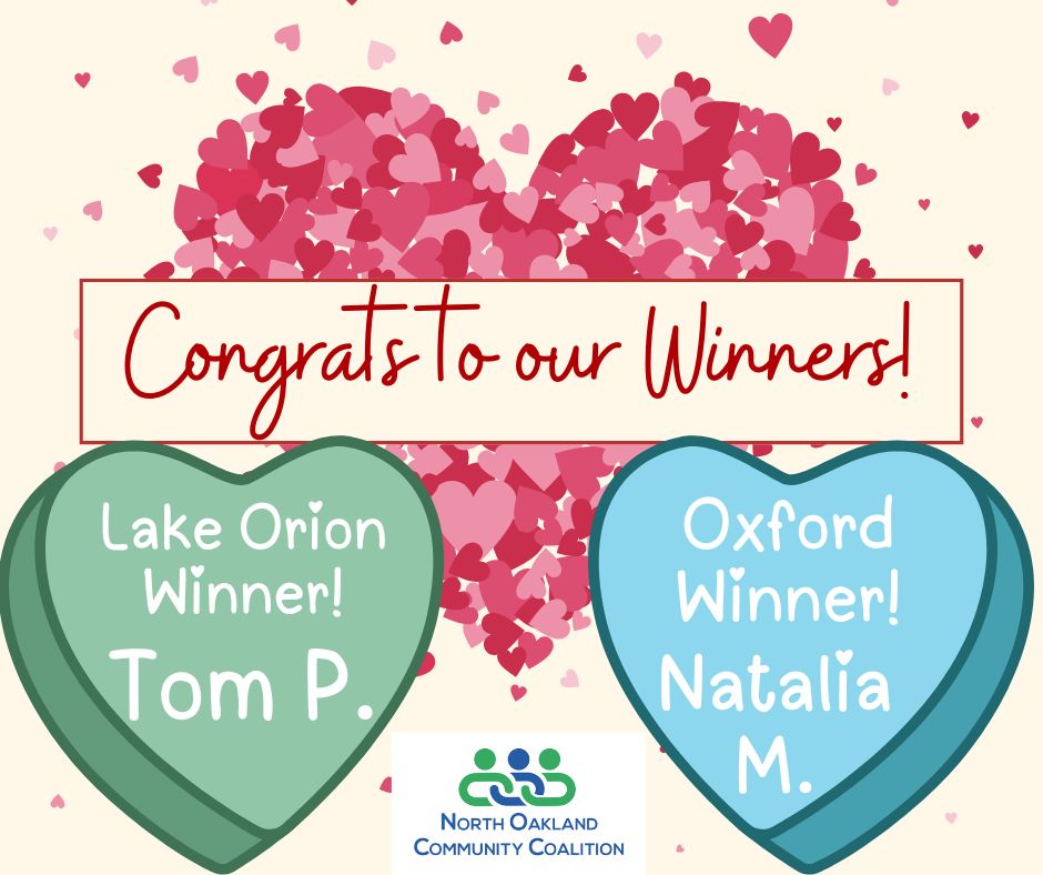 Drum roll, please! 🥁
A BIG congratulations to our lucky winners from our Family Connection Drawing: Tom P. from Lake Orion and Natalia M. from Oxford! 💙💚
And an even BIGGER thank you to all of you who entered: we have had so much fun reading through everyone's meaningful ways of spending quality time with their loved ones during the winter. Your responses are helping create a community resource, coming soon, with all of your creative wintertime activities!
Keep an eye on our socials next week! 👀