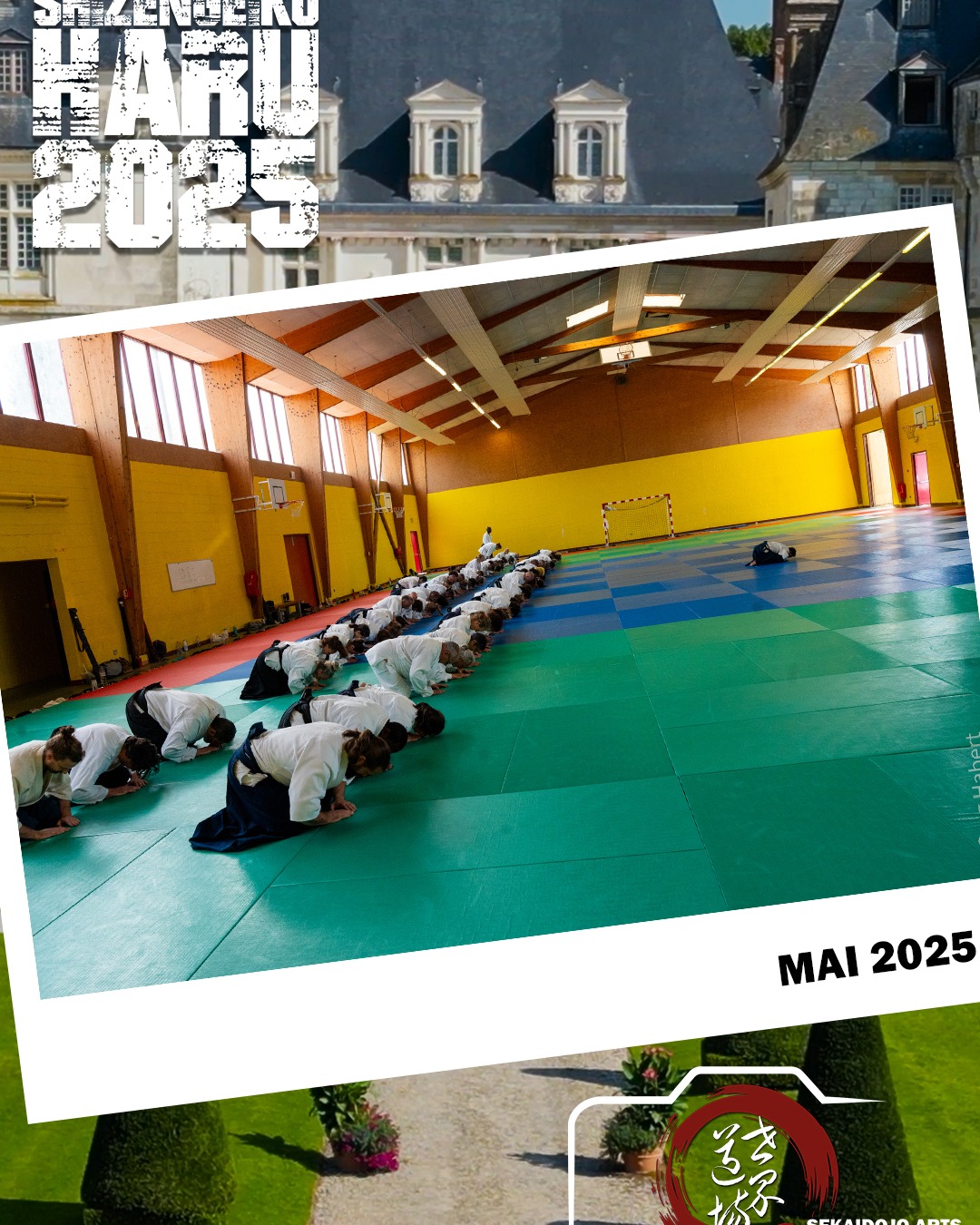 Shizengeiko Haru 2025 - Photo semaine 38
Stage d’aïkido à l'Ascension au château de Mesnière en Bray.
Animé par Brahim Si Guesmi, Youlika Michalski, Stéphane Cissé et Greg Habert.
Photo Sekaidojo arts par Carole Nicco et Greg Habert
#Aikido #Shizengeiko #StageAikido #Normandie #FFAB #ArtsMartiaux #Nature #Partage #aikido #aïkido #aikidoforall #aikidoka #iaido #kenjutsu #budo #aikidotechnique #aikidoforall #sekaidojo #aikido_aikikai #aikidoaikikai #aikido_techiniques #womenaikido #aikikai #aikidoaikikai #thebudolife #shizengeiko #Shizengeikoharu #合気道 #spring #franceaikido