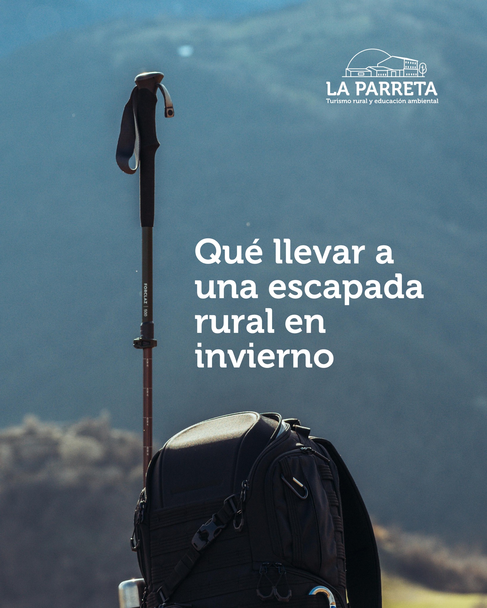 Una escapada rural empieza mucho antes de llegar. Empieza preparando la mochila ↓
🥾 Botas cómodas para recorrer senderos sin prisa.
🧥 Ropa por capas para adaptarte al frío de la mañana y al sol del mediodía.
💧 Cantimplora reutilizable, porque cuidamos el entorno que nos cuida.
🔭 Prismáticos para observar lo que a simple vista pasa desapercibido.
🌿 Y, sobre todo, ganas de desconectar.
En invierno, la naturaleza se disfruta de otra manera: más silencio, más calma.
Preparar la mochila también forma parte de la experiencia.
#laparreta #alberglaparreta #turismocastellón #vilafranca #turismevilafranca #elsports