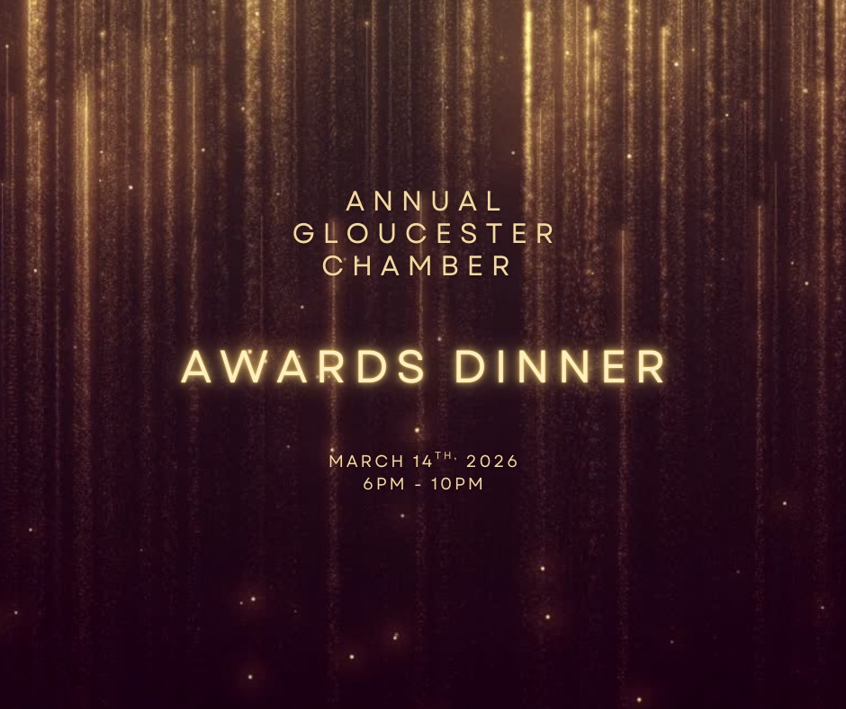 Early Bird Sale Ends Today - Space is limited
Join us on March 14 at 6:00 PM at the Gloucester Mathews Humane Society for an evening of celebration, community, and a little suspense.
✨ Early bird tickets are on sale now!
$55 per person
$90 per couple
Grab your friends and be among the first to find out who will take home our Business Awards this year 🏆
🎟️ Get your tickets here: https://www.eventbrite.com/e/gloucester-county-chamber-of-commerce-annual-dinner-tickets-1982443119737?aff=oddtdtcreator&fbclid=IwY2xjawP8AWNleHRuA2FlbQIxMABicmlkETFOajVqUnJwRXBBVmkwSW1Dc3J0YwZhcHBfaWQQMjIyMDM5MTc4ODIwMDg5MgABHk-cZtak9kV_Sx7DaZHNIrZt5RdjNu0wXWKEtfgzDGZfHaidJK8lKxYKImfj_aem_KUjd0eBDIscIbBRWkWHJAQ