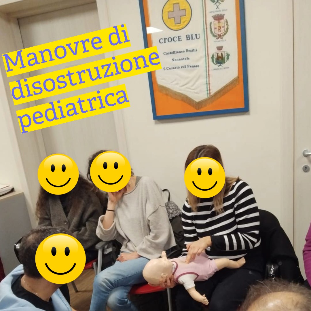 Manovre di diSOStruzione pediatrica
.
.
.
#croceblucastelfranco #DisostruzionePediatrica #anpas #anpasemiliaromagna