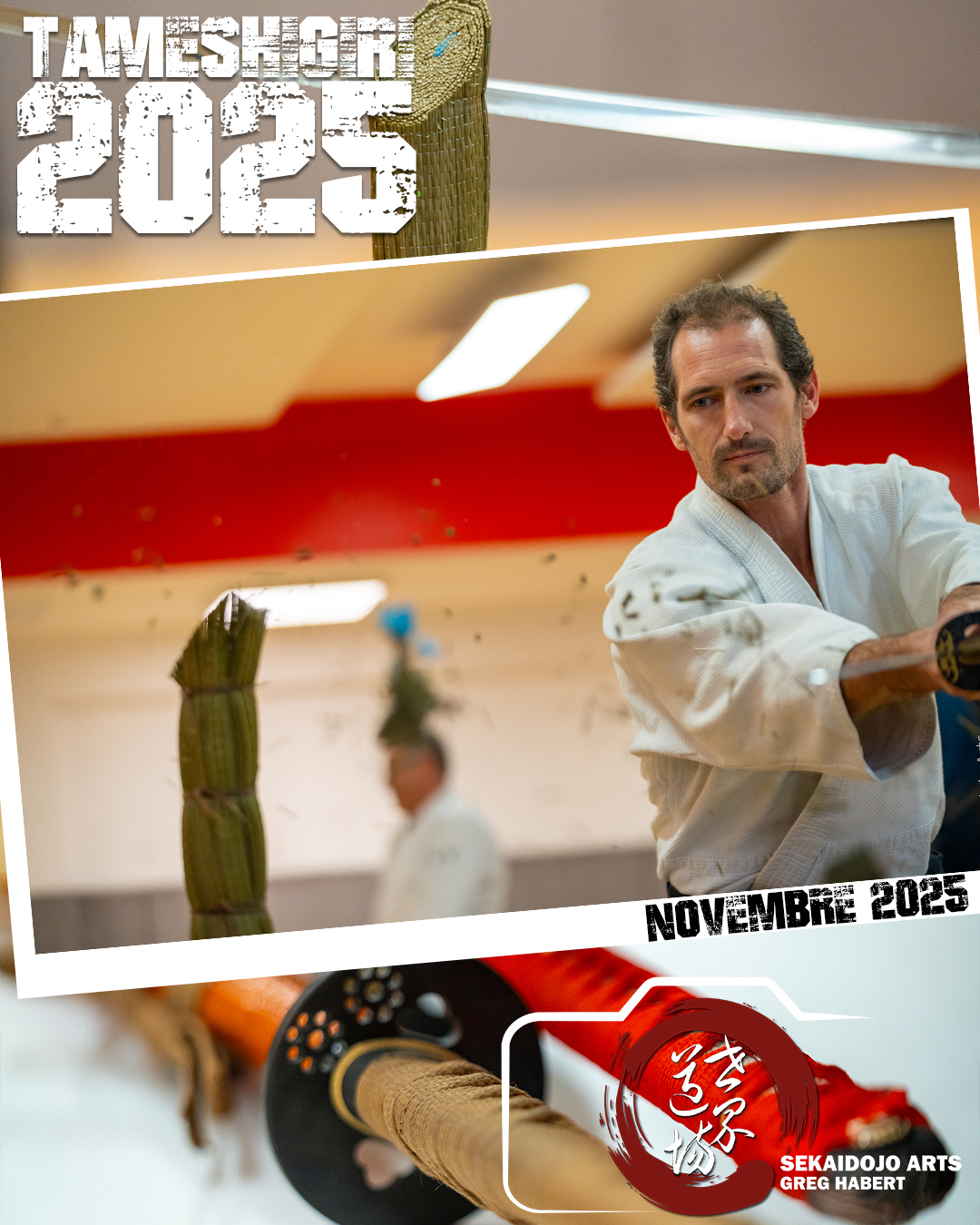 Tameshigiri 2025 - Photo semaine 10
Stage de coupe à la MJC Palaiseau.
Animé par Greg Habert.
Photo Sekaidojo arts par Carole Nicco et Greg Habert
#Aikido #Shizengeiko #StageAikido #FFAB #ArtsMartiaux #Nature #Partage #aikido #aïkido #aikidoforall #aikidoka #iaido #kenjutsu #budo #aikidotechnique #aikidoforall #sekaidojo #aikido_aikikai #aikidoaikikai #aikido_techiniques #womenaikido #aikikai #aikidoaikikai #thebudolife #shizengeiko #Shizengeikoharu #合気道 #spring #franceaikido