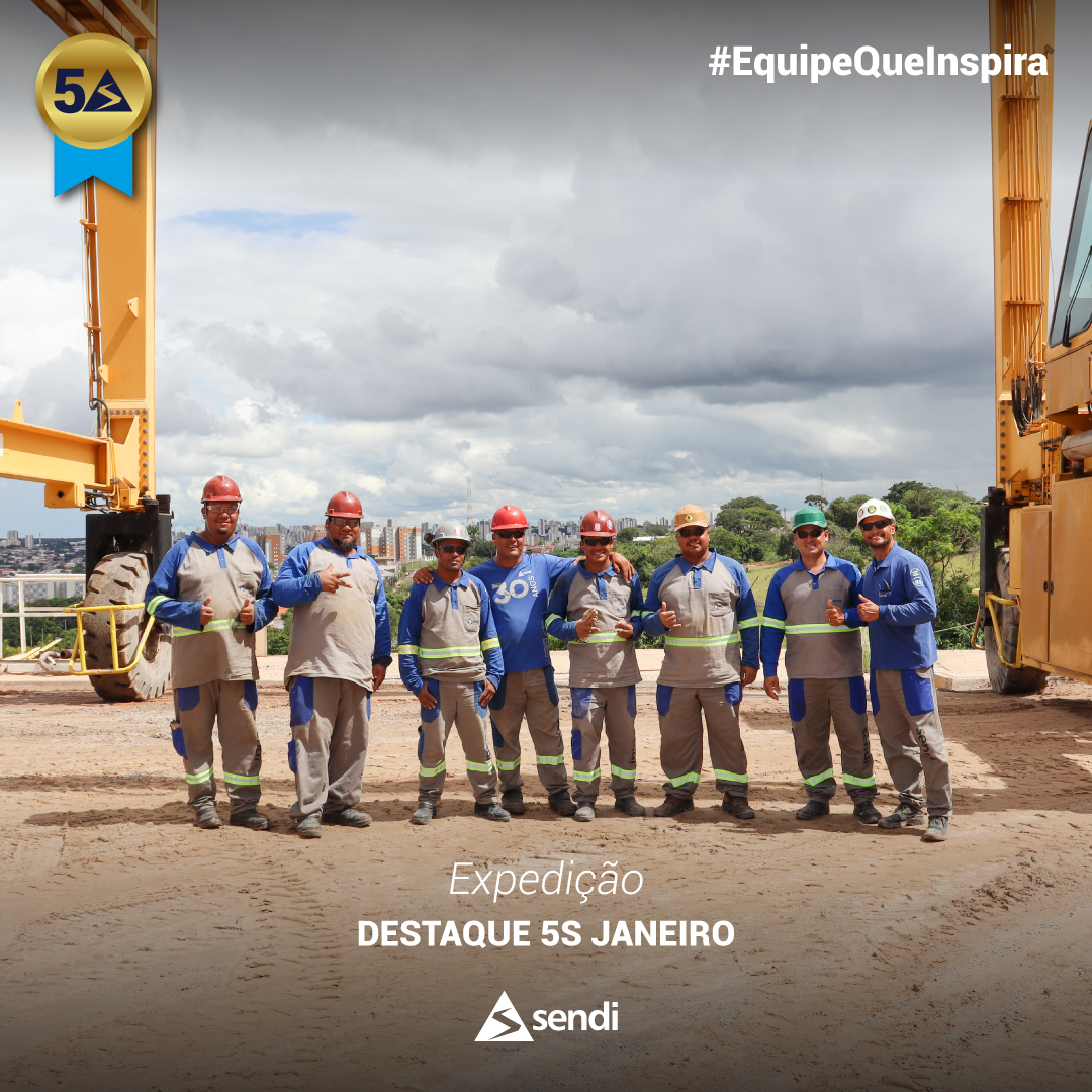 E já temos o resultado da #EquipeQueInspira de janeiro, e é a equipe de Expedição! Com um avanço excepcional nas melhorias do setor, eles mostraram que não estão de brincadeira e deram a largada para o Destaque Anual. Parabéns a todos! 😎🚀💙
#5S #sendi #engenharia #préfabricados #construção #obras #projetos