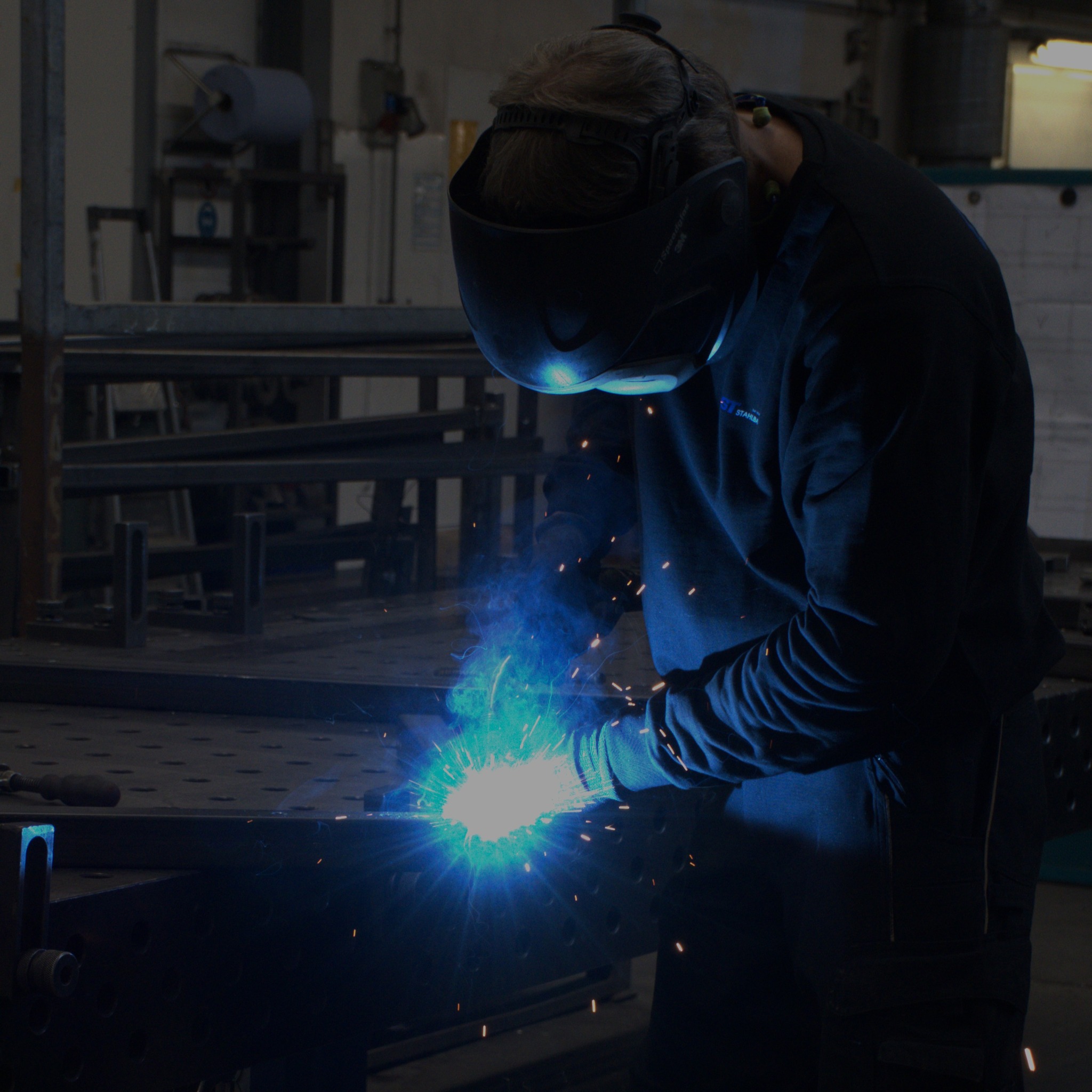 Aus Stahl wird Struktur.
Und aus Struktur entsteht Zukunft.
#Konstruktion #Handwerk #teamGAST