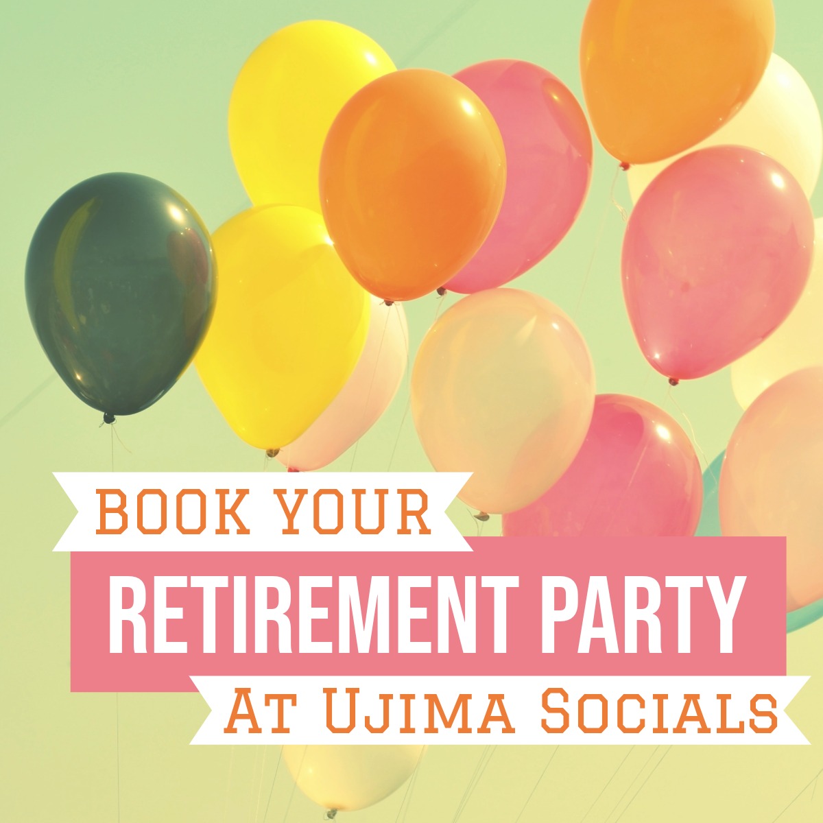 Book your retirement party at Ujima Socials to see how easy booking should be.