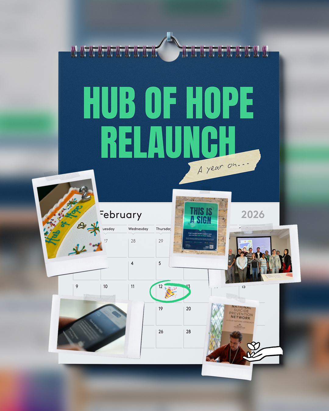It's been a whole year since we relaunched the Hub of Hope with improved accessibility and a clear mission: to make mental health support easier to find💙
And what a year it’s been…
📱 Almost 300,000 users
📲 33,472 new app installs
🎓 86,000+ students supported through #BehindEveryDoor @studentroostuk
🤝 Founding partner in the National Suicide Prevention Network
Behind every number is a person looking for support — and finding it.
We couldn’t keep the Hub of Hope free and accessible without the incredible support of our partners, funders and donors. Your backing makes this impact possible. 💚
📲 Find mental health support near you with The Hub of Hope, visit our website or download for free on your smart device
#HubofHope #ChasingtheStigma #MentalHealthSupport #MentalHealthDirectory