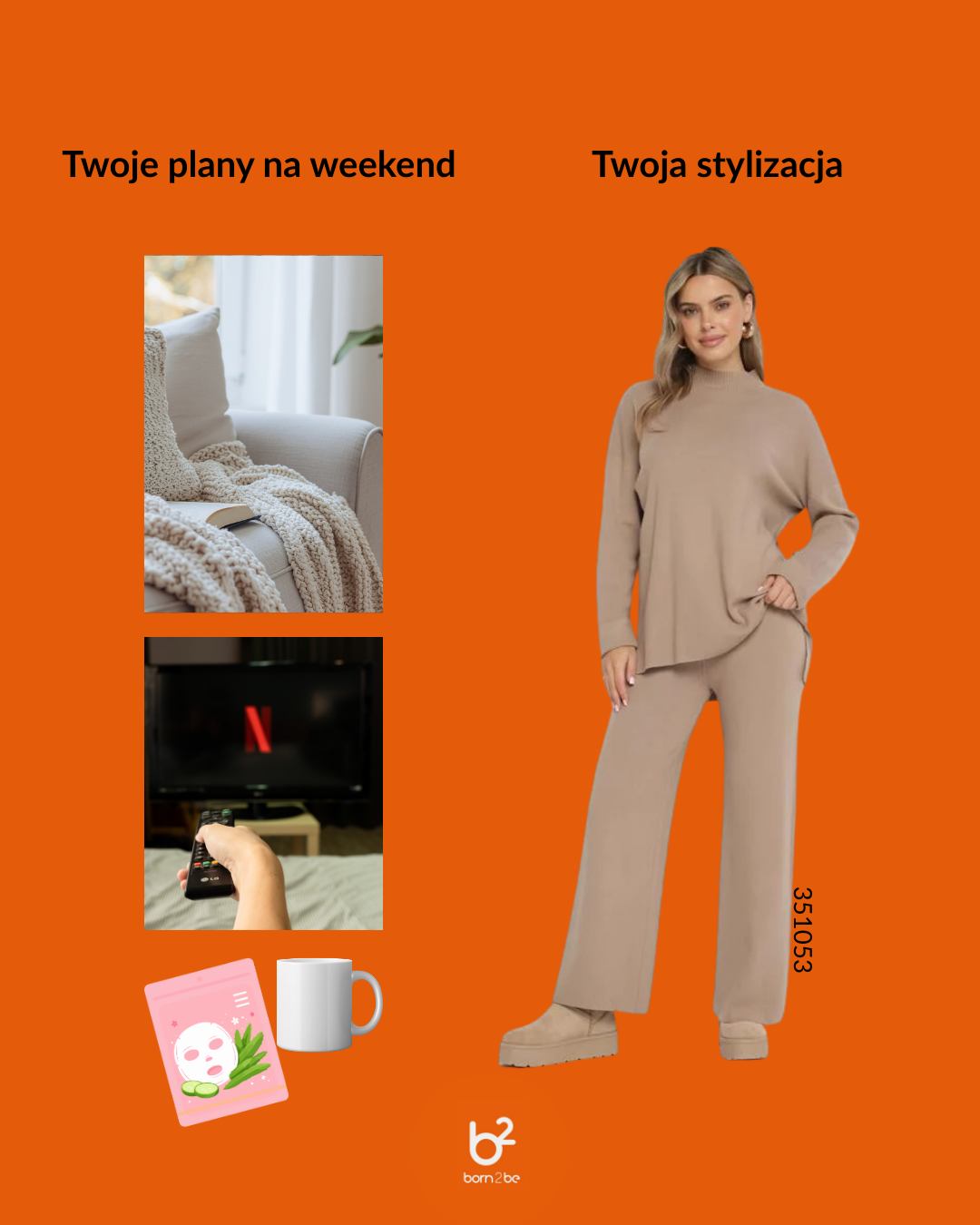 Praca, dom, sprzątanie, gotowanie jedzenia, sen 🔁Nie potrzebujesz święta, żeby dać sobie odrobinę luzu i więcej czasu dla siebie! Jeśli nie zrobiłaś dla siebie nic miłego w ostatni walentynkowy weekend usiądź i zaplanuj kolejny właśnie w tej chwili!Psst... pomoże ci w tym nasze bingo, które czeka na Ciebie na relacji 🧡Nie zapomnij zdradzić nam swoich planów na weekend w komentarzu, a my znajdziemy do nich idealną stylizacje!