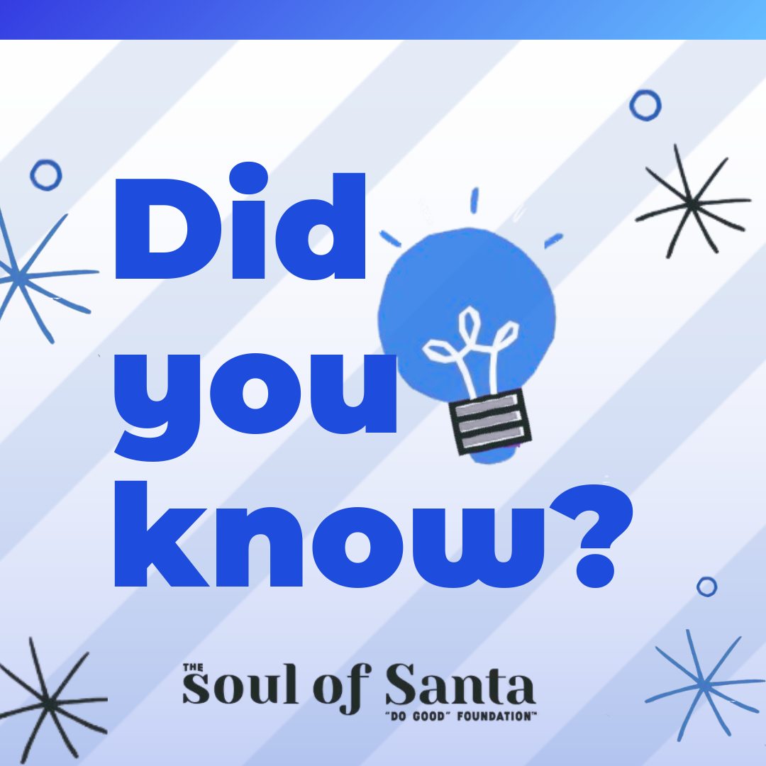 Did you know? Increased awareness and specialized support for those living with low vision can completely transform lives. 👓 The Soul of Santa is dedicated to fostering inclusion and ensuring accessibility for every member of our community.
#TheSoulOfSanta #LowVisionAwareness #DidYouKnow #CommunitySupport