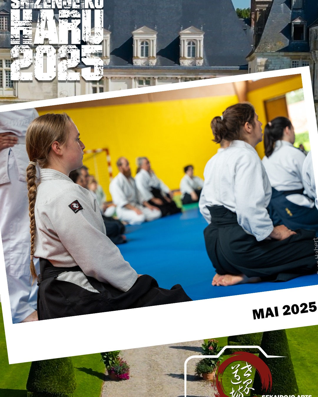 Shizengeiko Haru 2025 - Photo semaine 37
Stage d’aïkido à l'Ascension au château de Mesnière en Bray.
Animé par Brahim Si Guesmi, Youlika Michalski, Stéphane Cissé et Greg Habert.
Photo Sekaidojo arts par Carole Nicco et Greg Habert
#Aikido #Shizengeiko #StageAikido #Normandie #FFAB #ArtsMartiaux #Nature #Partage #aikido #aïkido #aikidoforall #aikidoka #iaido #kenjutsu #budo #aikidotechnique #aikidoforall #sekaidojo #aikido_aikikai #aikidoaikikai #aikido_techiniques #womenaikido #aikikai #aikidoaikikai #thebudolife #shizengeiko #Shizengeikoharu #合気道 #spring #franceaikido