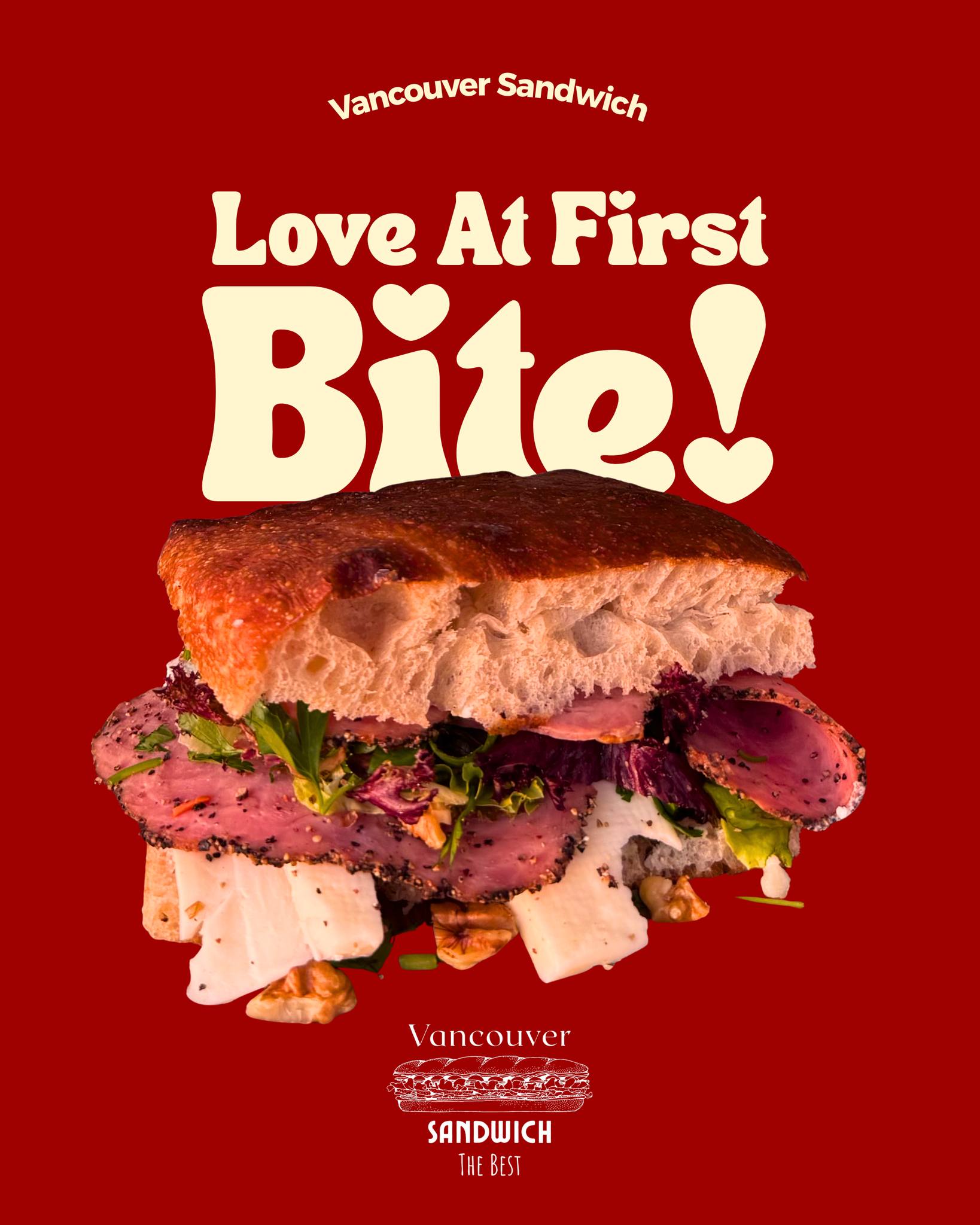 İlk Isırıkta Aşk Diye Bir Şey Var! ❤️🥪
Bazı tatlar anlatılmaz, yaşanır. "Love At First Bite" dediğimiz o anı yaşaman için en kaliteli malzemeleri bir araya getirdik. Görünüşüyle iştah kabartan, tadıyla kendine aşık eden sandviçlerimiz seni bekliyor.
Bugün kendini şımartmaya ne dersin? 🥰
#VancouverSandwich #LoveAtFirstBite #FoodPassion #Gourmet #SandwichArt #BestIntown