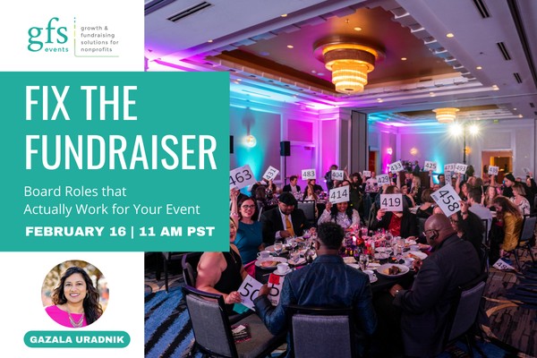 We are excited to share that our very own Gazala, founder of GFS Events, is teaming up with @auctria for an upcoming webinar built for nonprofit event leaders!
Fix the Fundraiser: Board Roles That Actually Work for Your Event
February 18th | 11:00am
Board engagement can completely shape the success of a fundraiser — but only when expectations are clear and roles are aligned with real fundraising strategy. When board members move from event-task mode to ambassador mode, everything shifts.
In this session, Gazala will share practical ways to redefine board roles, strengthen accountability, and help your board become a true driver of event success.
If you’re ready for stronger leadership and better fundraising outcomes, you won’t want to miss this one.
👉 Register and join us! Click the link in our bio to sign up 🔗