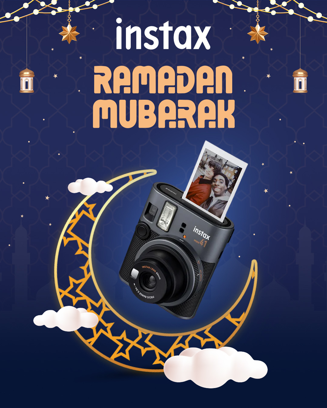 كل عام وأنتم بخير بمناسبة شهر رمضان المبارك، أعاده الله عليكم بالخير و البركة .. رمضان كريم 🌙
#رمضان_كريم #كل_عام_وأنتم_بخير #رمضان_2026 #InstaxEgypt