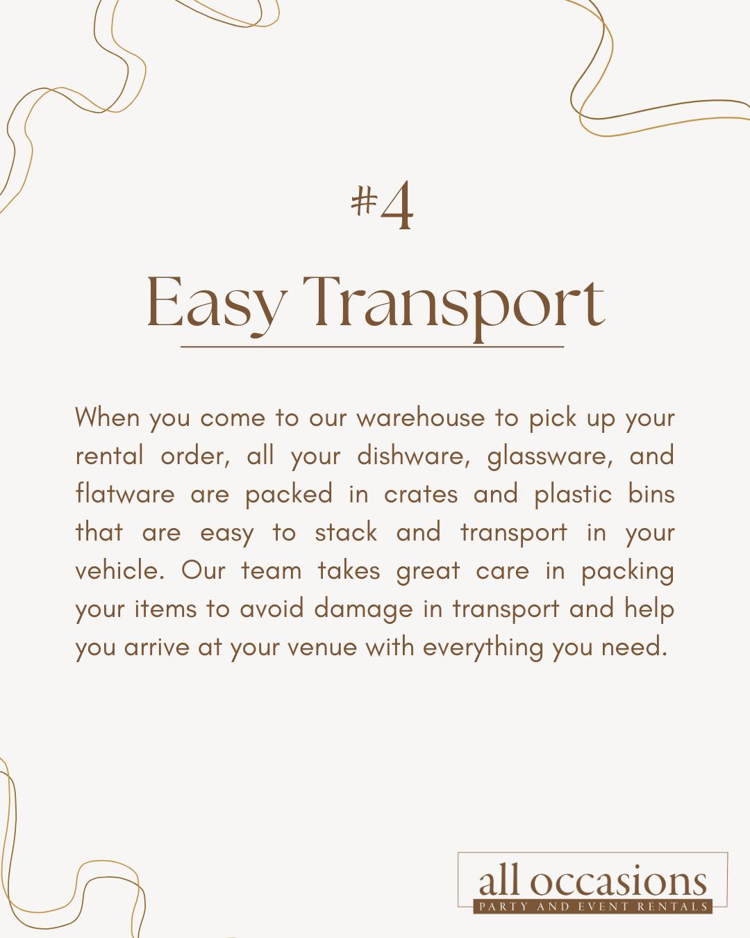 Serving food or beverages at your next event? We are here to help!
Did you know all these amazing benefits of renting from All Occasions for your dishware?
๐ซง No need for you to wash the dishes - our team washes and sanitizes every order!
๐ซง So many choices! Mix and match to suit your vision.
๐ซง Get the exact number of items you need. Whether you need 500 or just 5, we are here to help.
๐ซง Picking up rentals has never been so easy - your items are packaged in stackable crates and bins for ease of transport.
๐ซง One-stop shop: from your dinner plates, to bar glasses, to service equipment - keep things simple by renting all the items you need in one order.
Contact us today to start your quote! Link in bio to start a wishlist, or call the office at (250)763-8687.
#KelownaEventRental #KelownaEvents #OkanaganEvents #KelownaWeddings #OkanaganWeddings