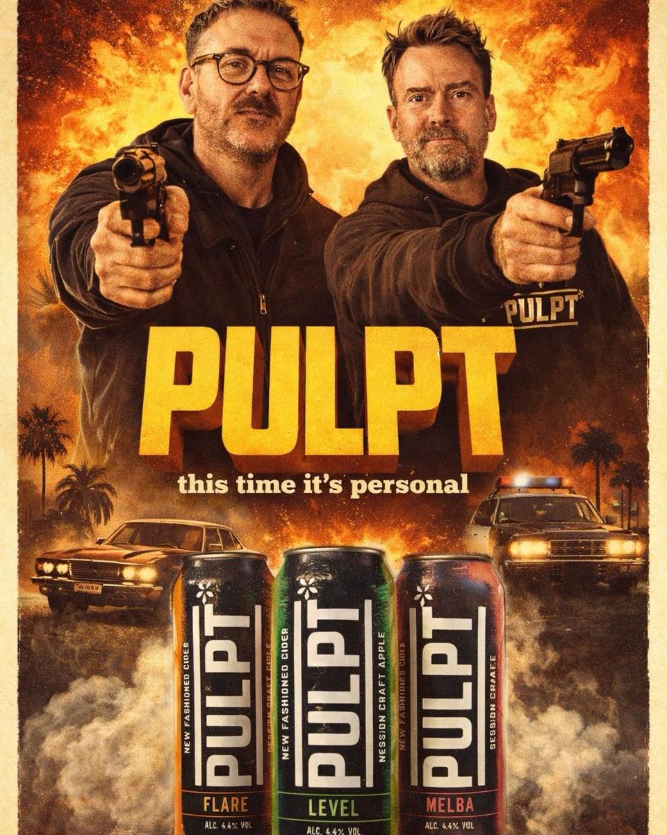 Jim & Al see the origin story!
Two action heroes. One mission. Create better cider!
Crack a PULPT and press play.
This time it’s personal. 🎬
Find us in Tesco or shop direct via the links in our bio.
#Pulpt #JimAndAl #CiderHeroes #MovieNight #FlareLevelMelba