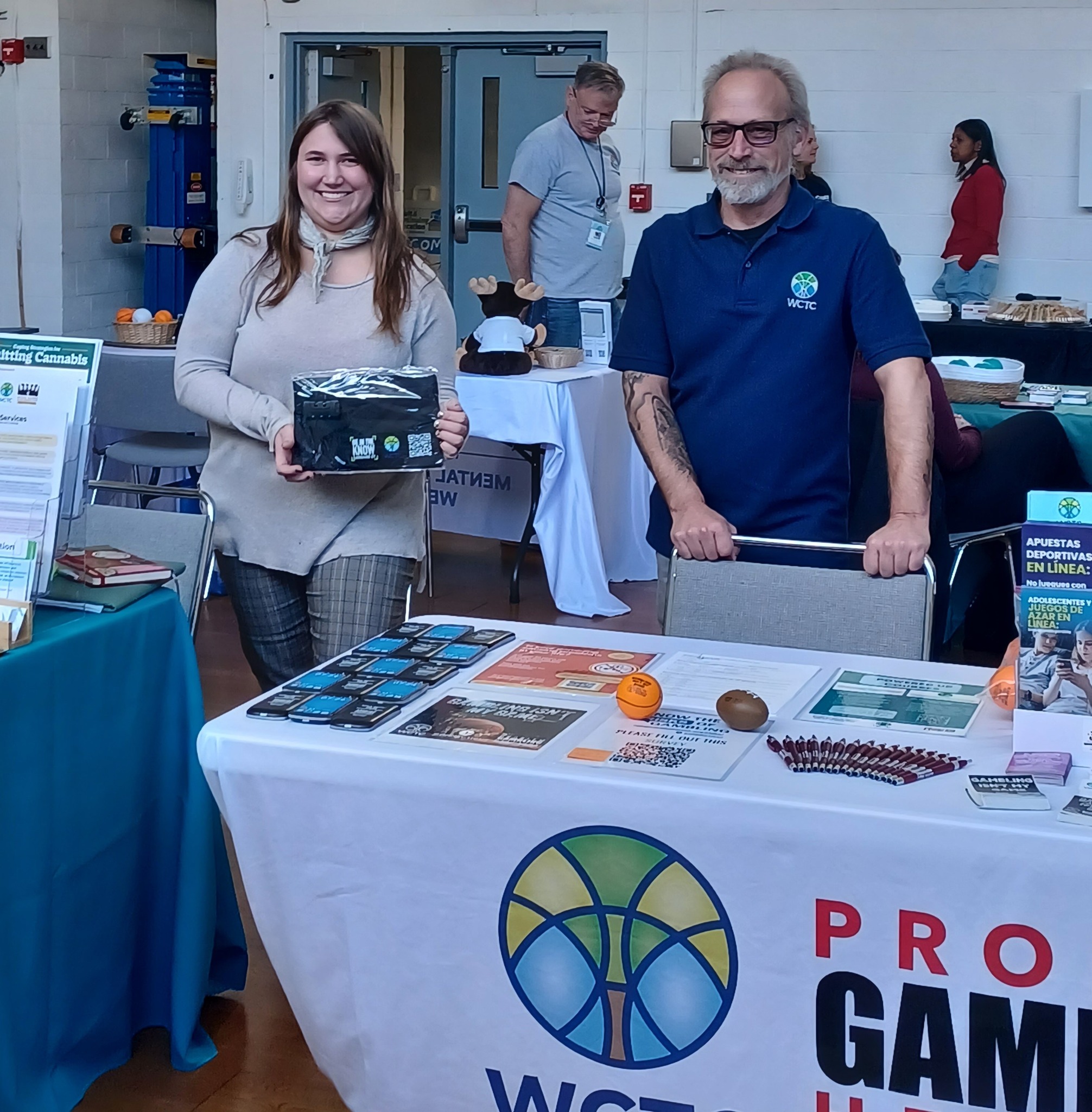 If you want a @wctcoalition table at your event reach out today!
thanks Jeff and Chelsea for attending the CT State Northwestern Wellness Fair!
.
.
.
.
#wellness #ctstate #northwestcommunitycollege #wellnessfair @ctstatenorthwestern #cannabissafety #responsiblegambling