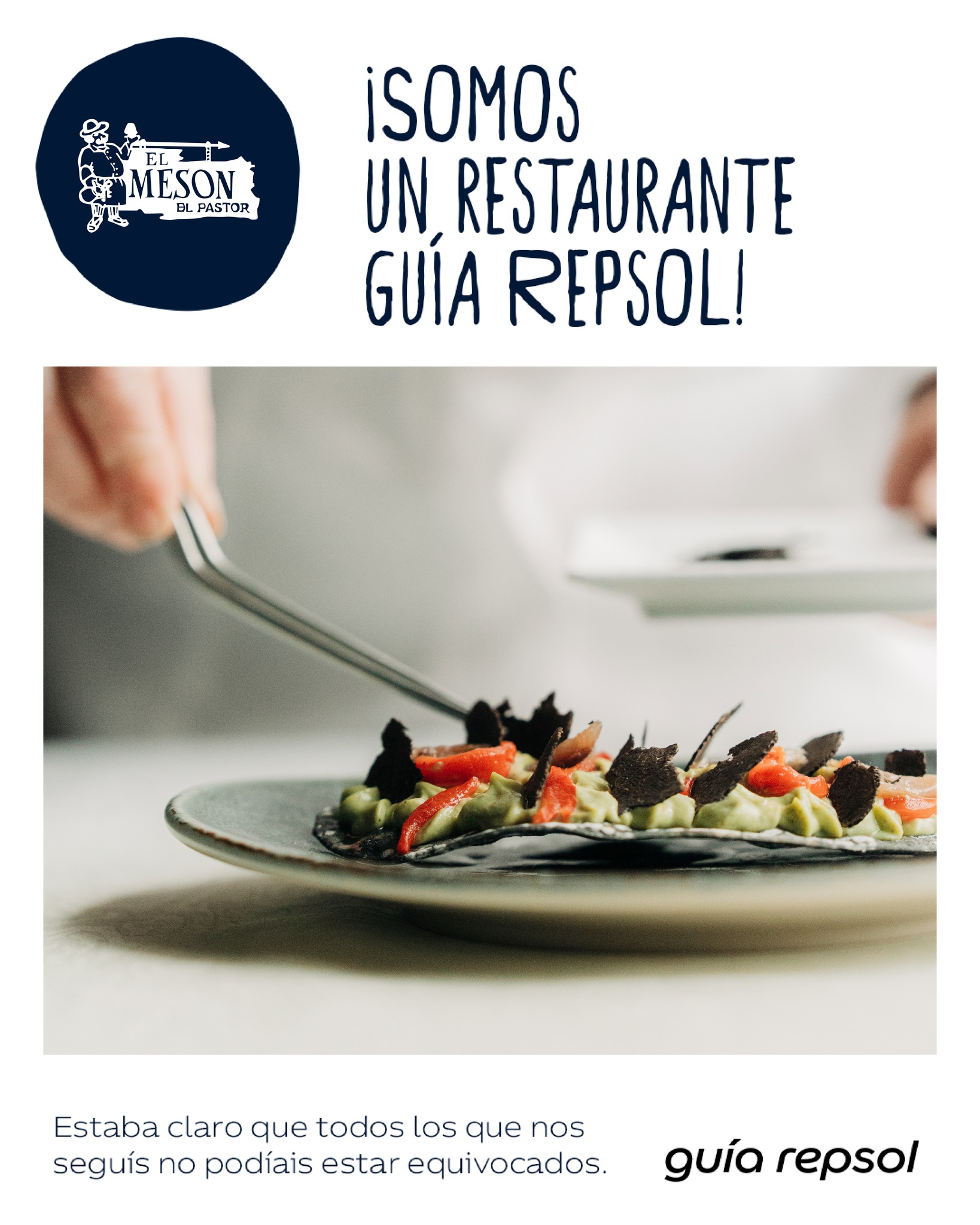Un año más, seguimos formando parte de la @guiarepsol 2026 como restaurante recomendado 🧡
Un reconocimiento que nos hace especial ilusión, porque detrás de él hay trabajo diario, constancia y más de 50 años de historia entre fogones en Morella.
Gracias al equipo de la Guía Repsol por valorar nuestra cocina, a todo nuestro equipo, que hace posible cada servicio, y sobre todo, gracias a nuestros clientes, que sois quienes realmente hacéis que cada día podamos seguir aquí.
Queremos felicitar también a todos los compañeros y compañeras reconocidos en esta edición, especialmente a los de la Comunitat Valenciana y, cómo no, a los de la provincia de Castellón, con quienes compartimos territorio, producto y profesión 😍
#mesondelpastor #guíarepsol2026 #morella #recomendadoguiarepsol