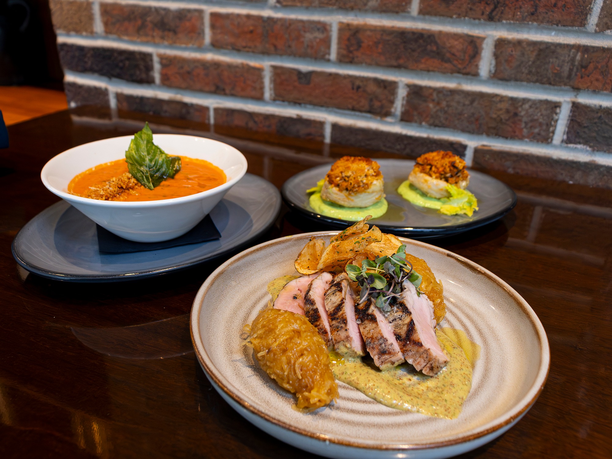 Brick and Brine - @brickandbrinekz - utilizes a brick-fired oven to create eye-catching entrees with vibrant, savory flavors on every plate. At Brick and Brine, you will find flavorful dishes in an environment full of warm, welcoming conversation.
See Brick and Brine's Restaurant Week Menu in the link in our bio.