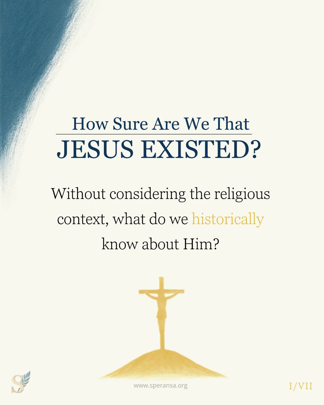 What does history tell us about Jesus?
The life and impact of Jesus are attested by a multitude of reliable historical sources, leaving not much room for doubt about the historical Jesus. In fact, the existence of Christianity may be one of the best arguments for its legitimacy.
Save this carousel so you can come back to it.
Full article with sources and references on speransa.org — link in bio.
@speransa.blog
#apologetics #christianhistory #historicalJesus #biblestudy #SperansaCommunity