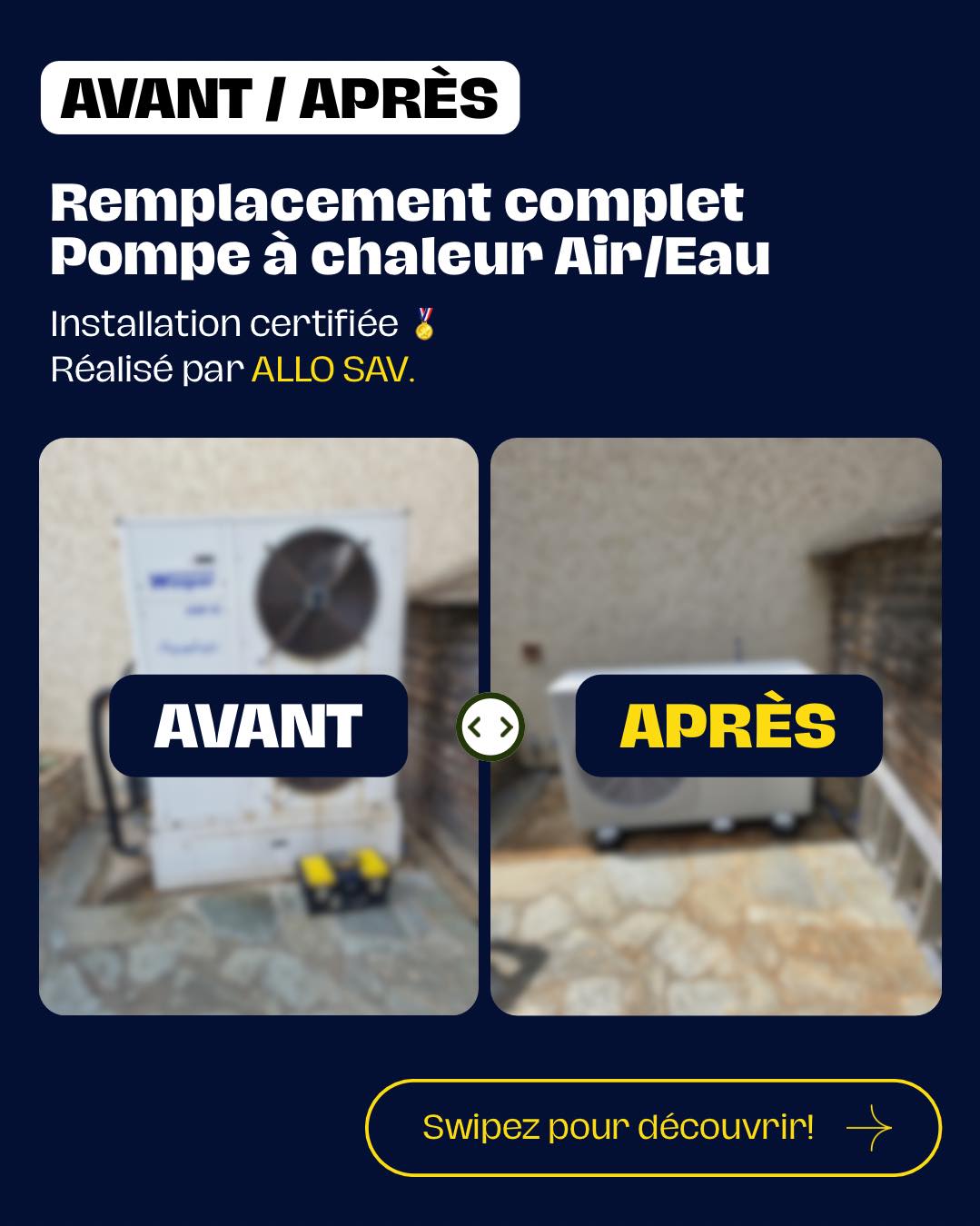 Remplacement complet d’une pompe à chaleur Air/Eau en Haute-Corse.
Ancienne installation vétuste ➜ Nouvelle PAC performante et conforme aux normes actuelles.
Une installation propre, sécurisée et réalisée dans les règles de l’art.
Entreprise certifiée !🏅
📍 Intervention sur toute la Haute-Corse.
Vous envisagez de remplacer votre système de chauffage ?
📞 04 95 30 69 03
Devis et conseils GRATUIT !
#pompeachaleur #installation #depannagehautecorse #ChauffageClimatisation #allosav