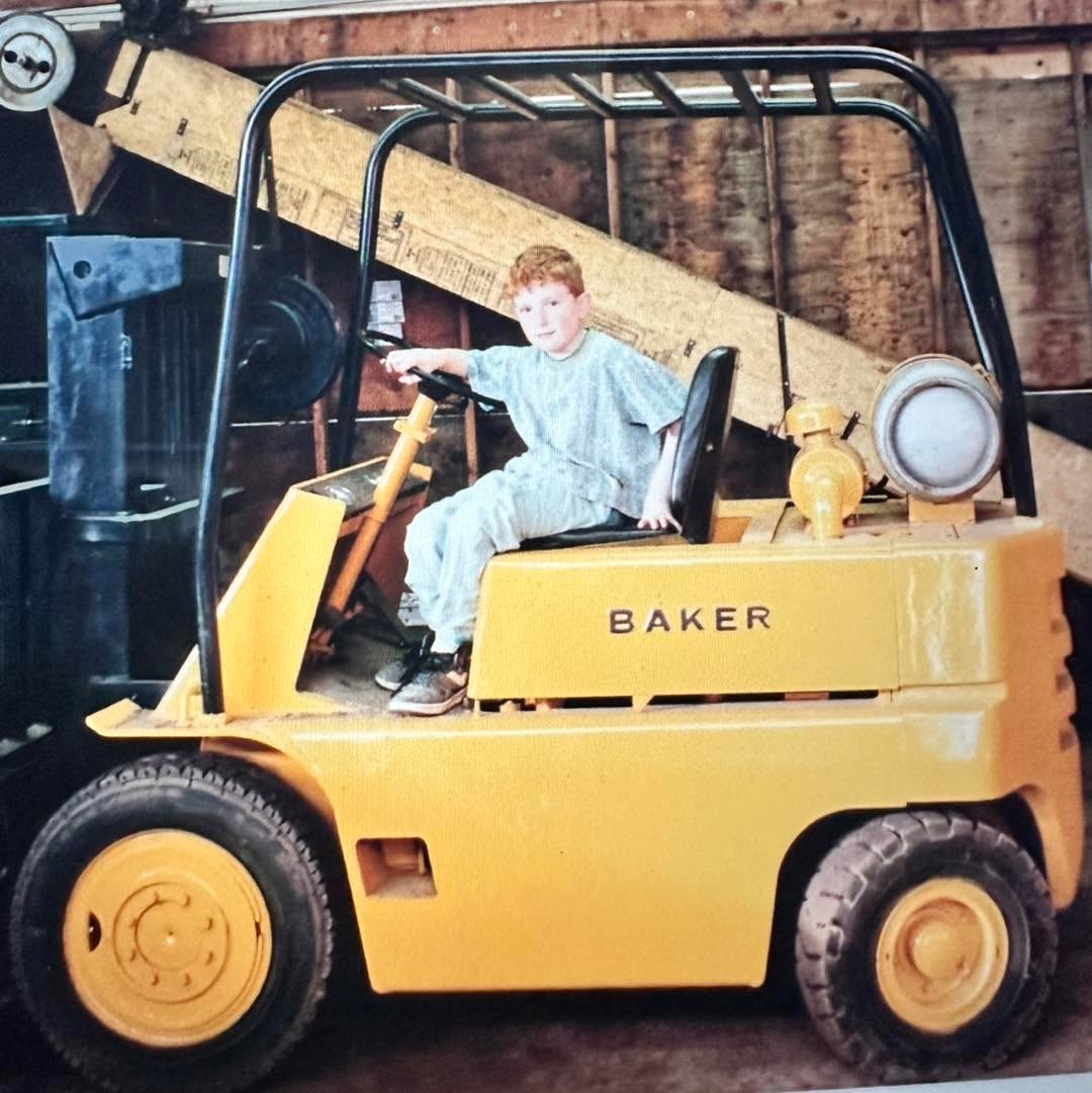 Throwback Thursday! Some of you may know who this is, as the red hair is a dead give away (although, he has a red beard now). This is Riley, our office manager, salesman, truck driver etc., at the age of 9 or so. He grew up at the greenhouses and is the third generation to help run Ward’s. Circa early 1990’s.