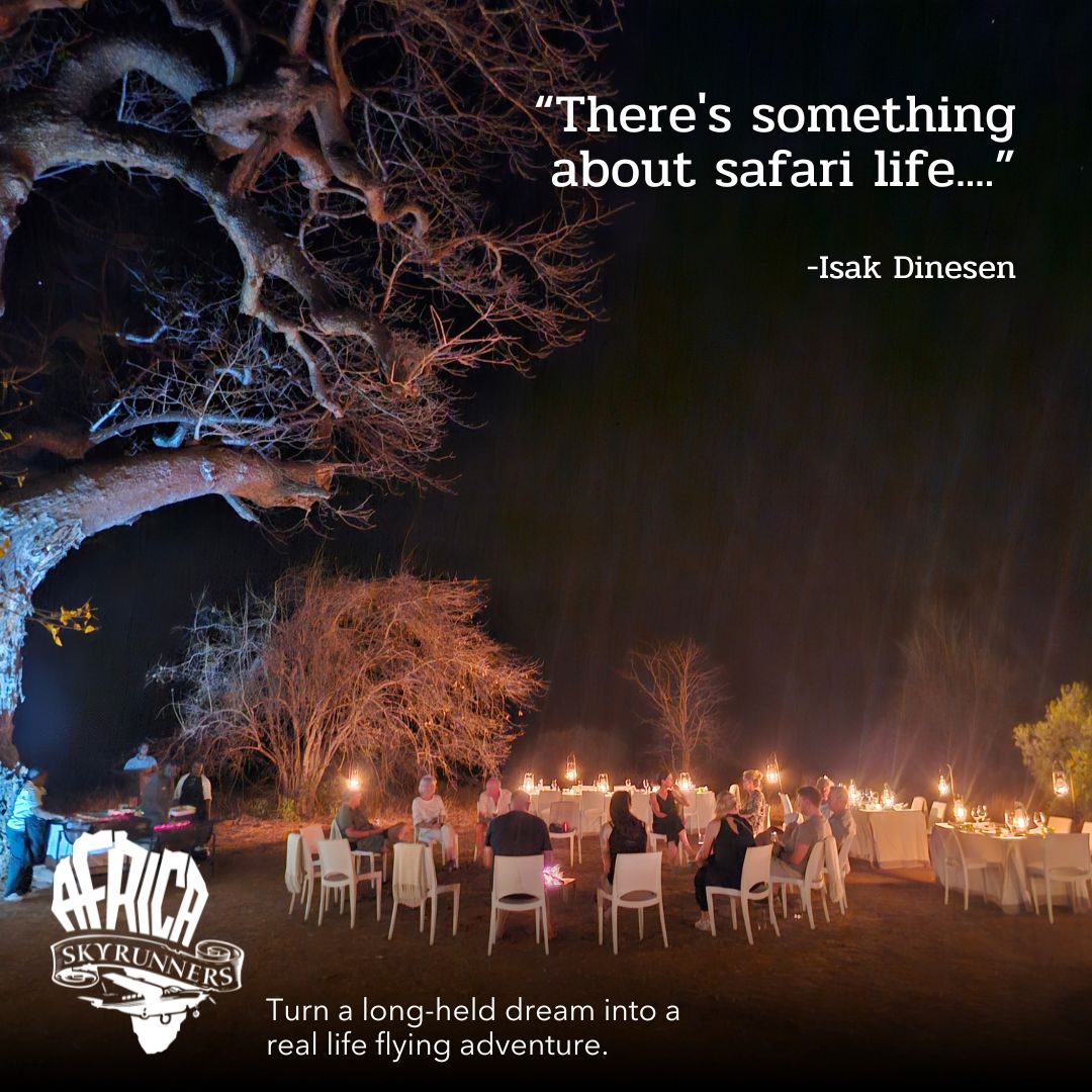 “There's something about safari life
.
.
.
that makes you forget all your sorrows"
– Isak Dinesen
Live your dream. Fly the wild.
👉 https://bit.ly/flysafaris
#AfricaSkyRunners #FlyingSafaris