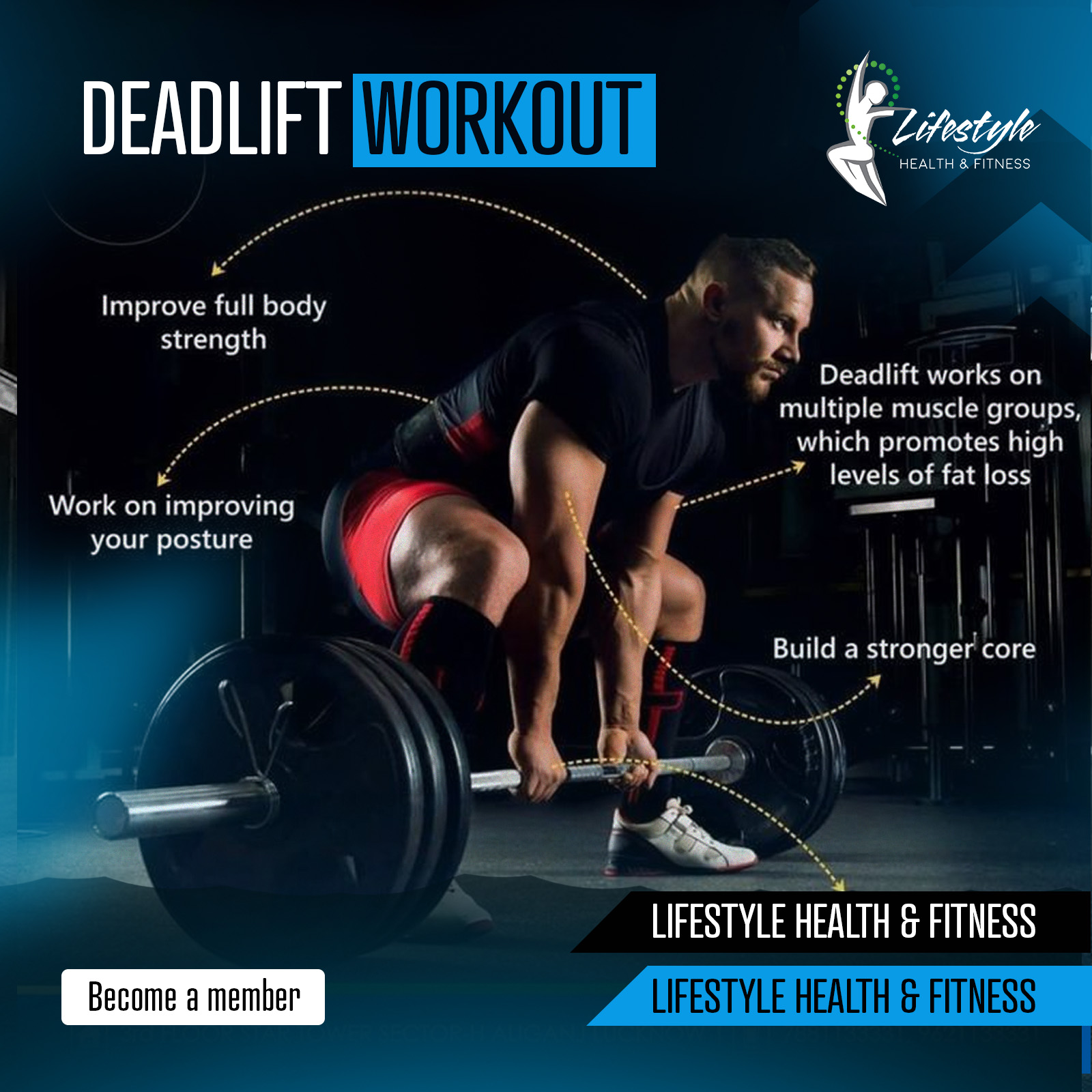 Lift more than just weight – strengthen your body, power your posture, and boost your gains! 💪
#DeadliftBenefits #StrengthTraining #PowerMoves