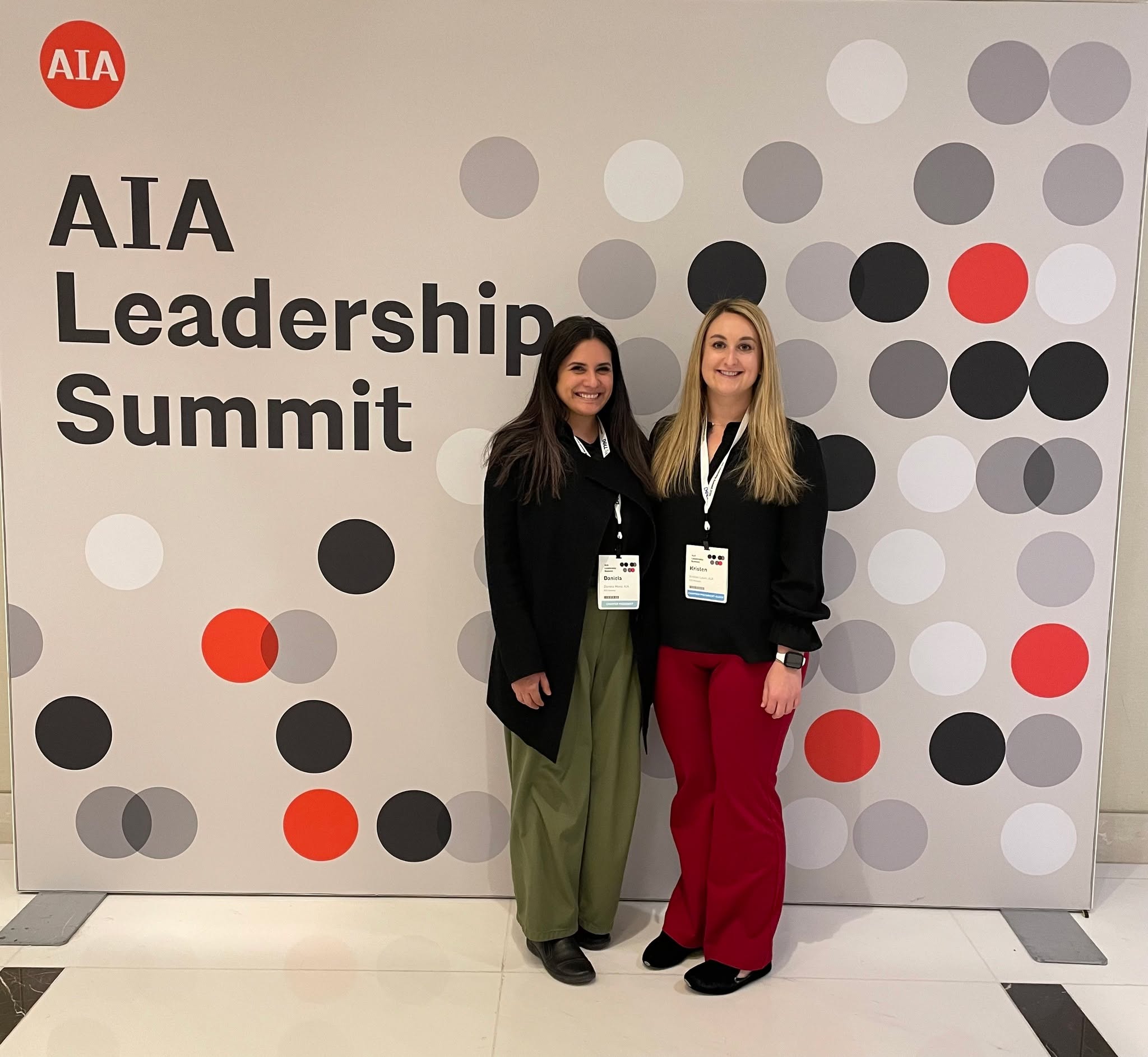 𝐖𝐞’𝐫𝐞 𝐩𝐫𝐨𝐮𝐝 𝐭𝐨 𝐜𝐞𝐥𝐞𝐛𝐫𝐚𝐭𝐞 𝐃𝐚𝐧𝐢𝐞𝐥𝐚 𝐌𝐨𝐫𝐚𝐥 𝐚𝐧𝐝 𝐊𝐫𝐢𝐬𝐭𝐞𝐧 𝐋𝐞𝐯𝐢𝐧 𝐢𝐧 𝐭𝐡𝐞𝐢𝐫 𝐧𝐞𝐰 𝐥𝐞𝐚𝐝𝐞𝐫𝐬𝐡𝐢𝐩 𝐫𝐨𝐥𝐞𝐬 𝐰𝐢𝐭𝐡 𝐀𝐈𝐀 𝐍𝐨𝐫𝐭𝐡𝐞𝐫𝐧 𝐍𝐞𝐯𝐚𝐝𝐚!
Dani and Kristen recently represented Nevada at the AIA Leadership Summit in Washington, DC, serving as AIA Northern Nevada President and President-Elect, respectively. The summit included two days of immersive leadership workshops, followed by Hill Day on February 12, where they met with the Nevada Senators’ and Representatives’ offices to discuss key issues impacting our profession.
Congratulations to Daniela and Kristen on these well-deserved roles!
#JKAEDesign #AIANN #AIALeadershipSummit #Congratulations
